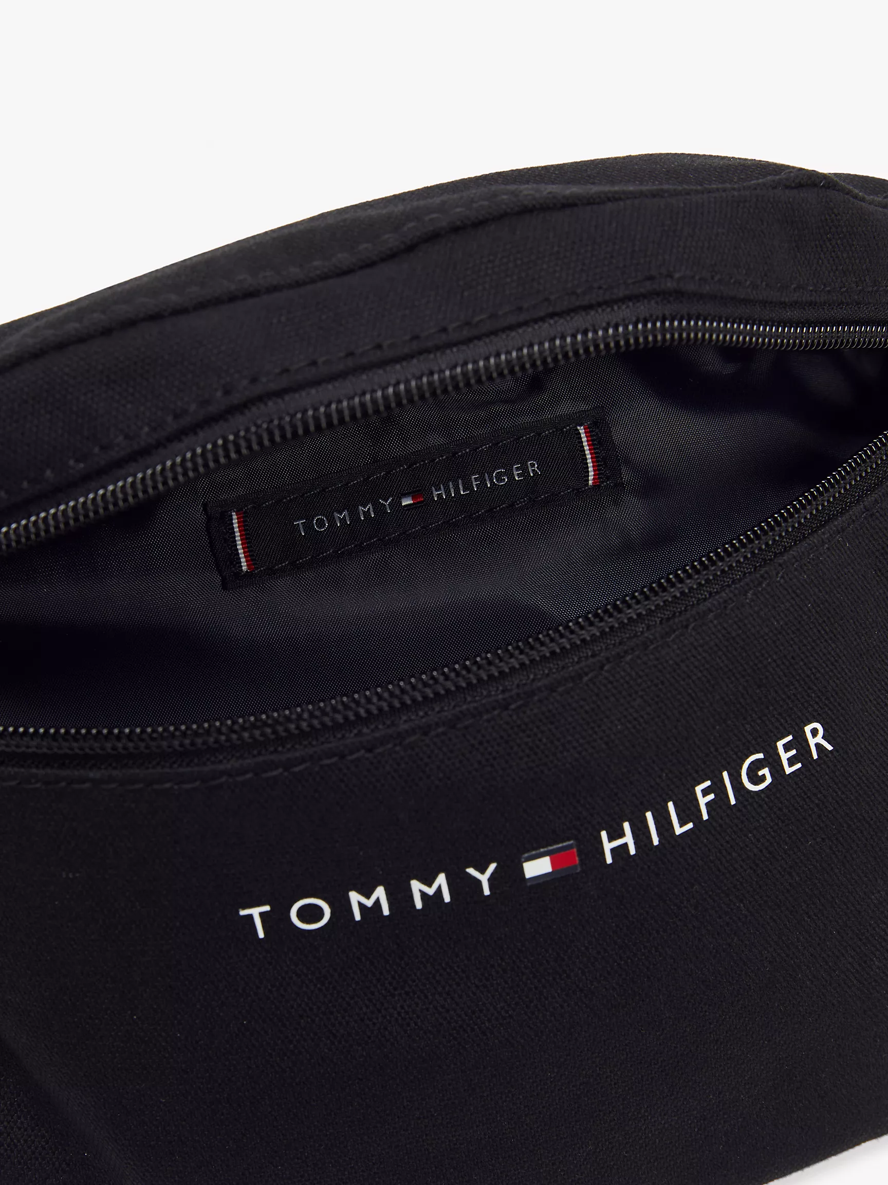 Сумка унисекс Tommy Hilfiger, Поясная сумка из канваса с логотипом Tommy