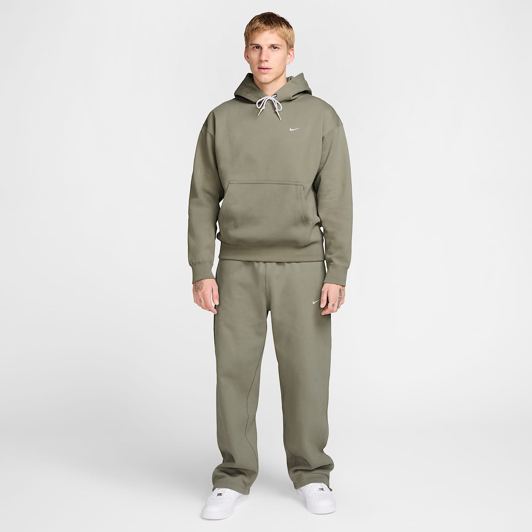 Nike Solo Swoosh Men's Fleece Pullover Hoodie