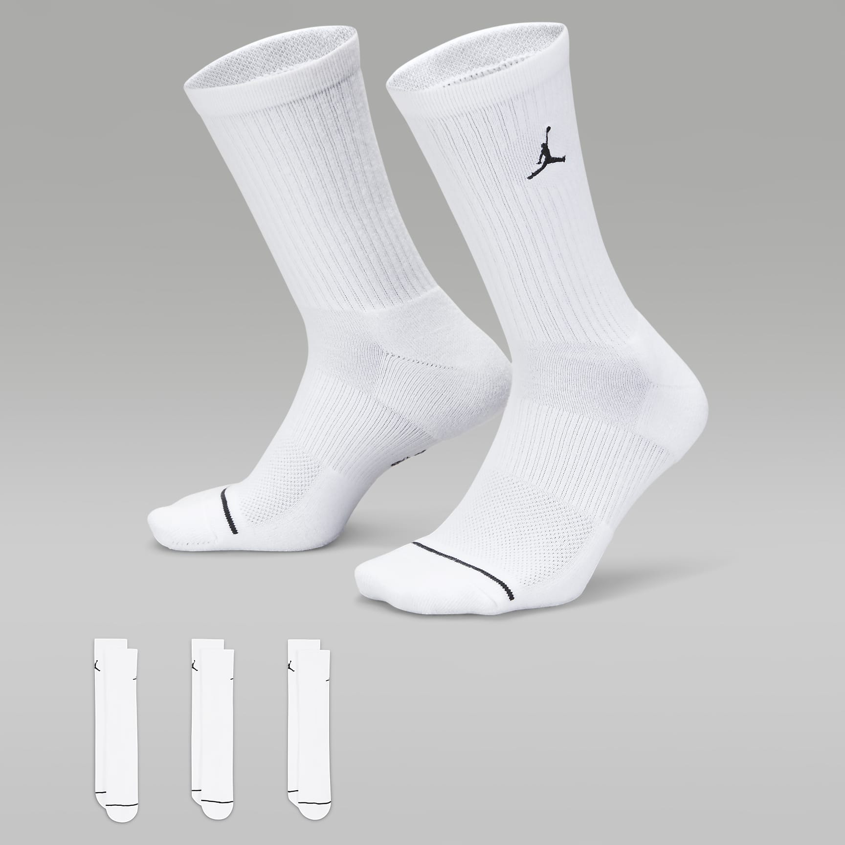 Jordan Everyday Crew Socks (3 pairs)