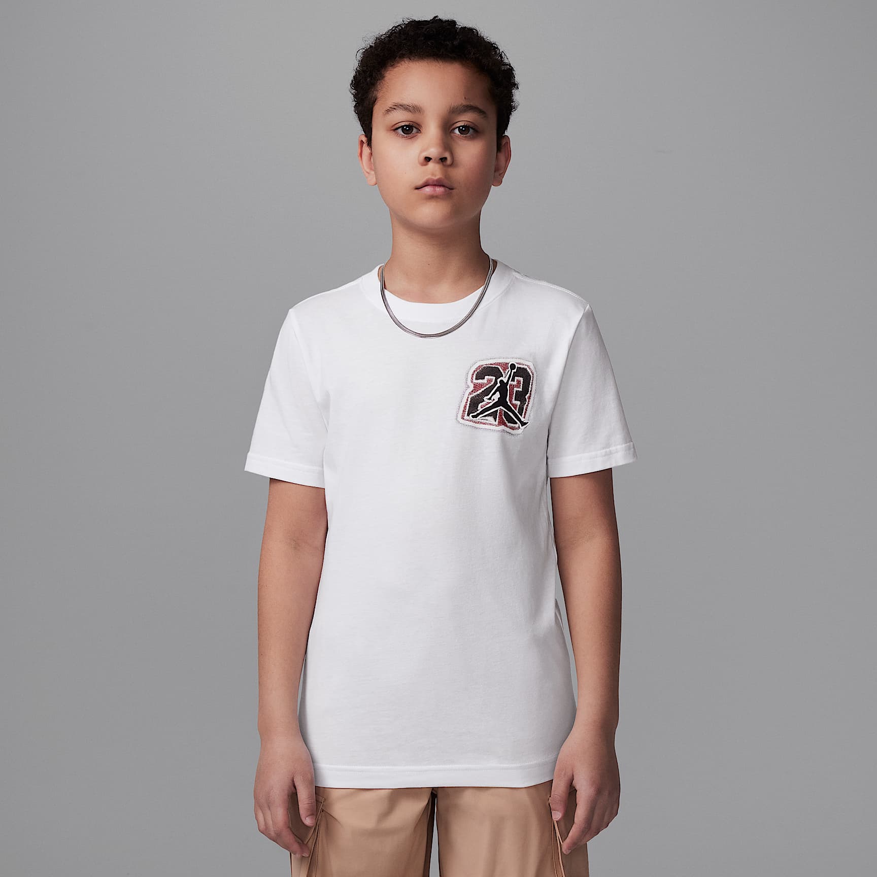 Jordan Big Kids' Jersey Collage T-Shirt