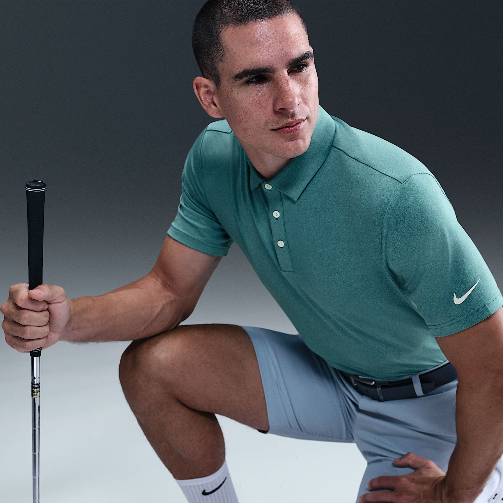 Nike Tour Men's Dri-FIT Heathered Golf Polo