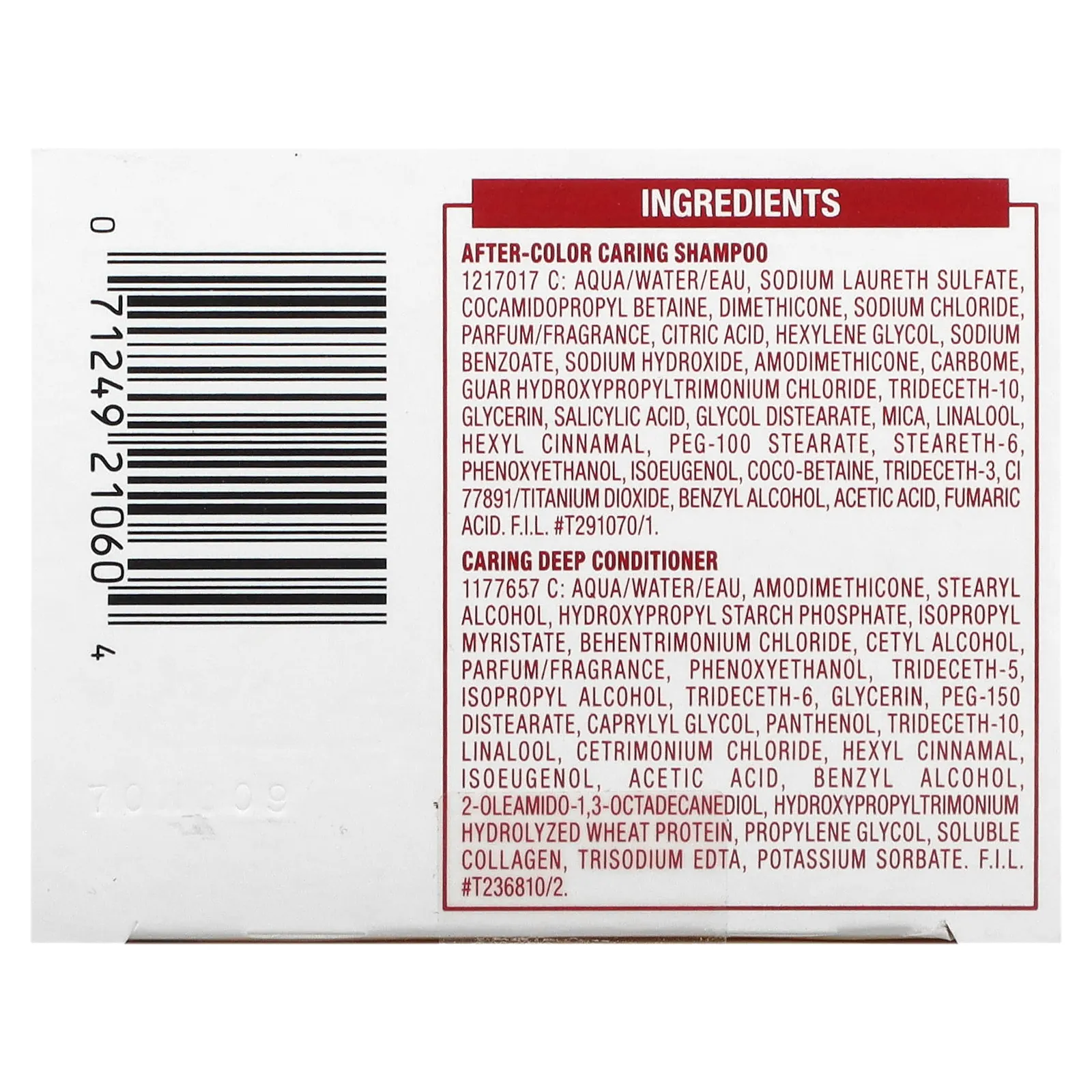 L'Oréal, Excellence Creme, Triple Care Color, 6A, светло-коричневый``, на 1 нанесение