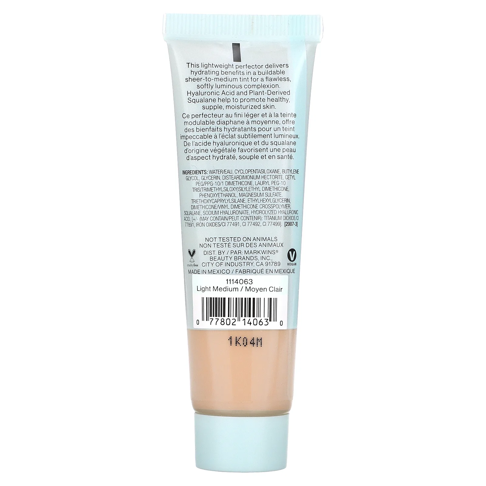 wet n wild, Barefocus, увлажняющее средство с тонирующим эффектом, легкое средство, 27 мл (0,91 жидк. Унции)