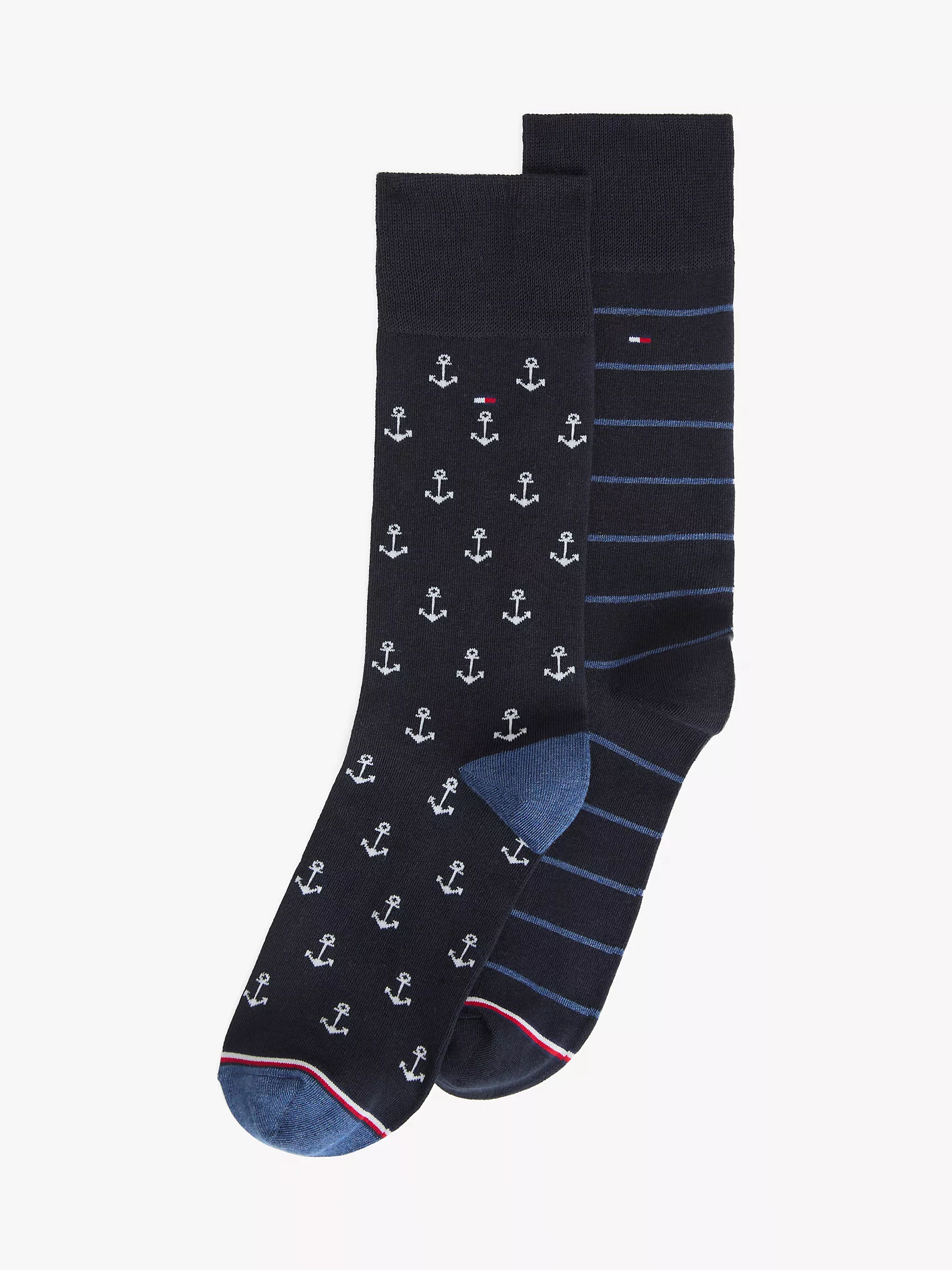 Мужские носки Tommy Hilfiger, Набор из 2 пар классических носков с морским принтом