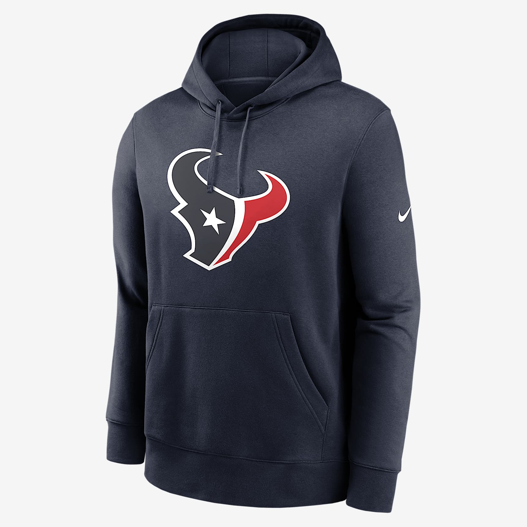 Houston Texans Club Logo Men's Nike NFL Pullover Hoodie