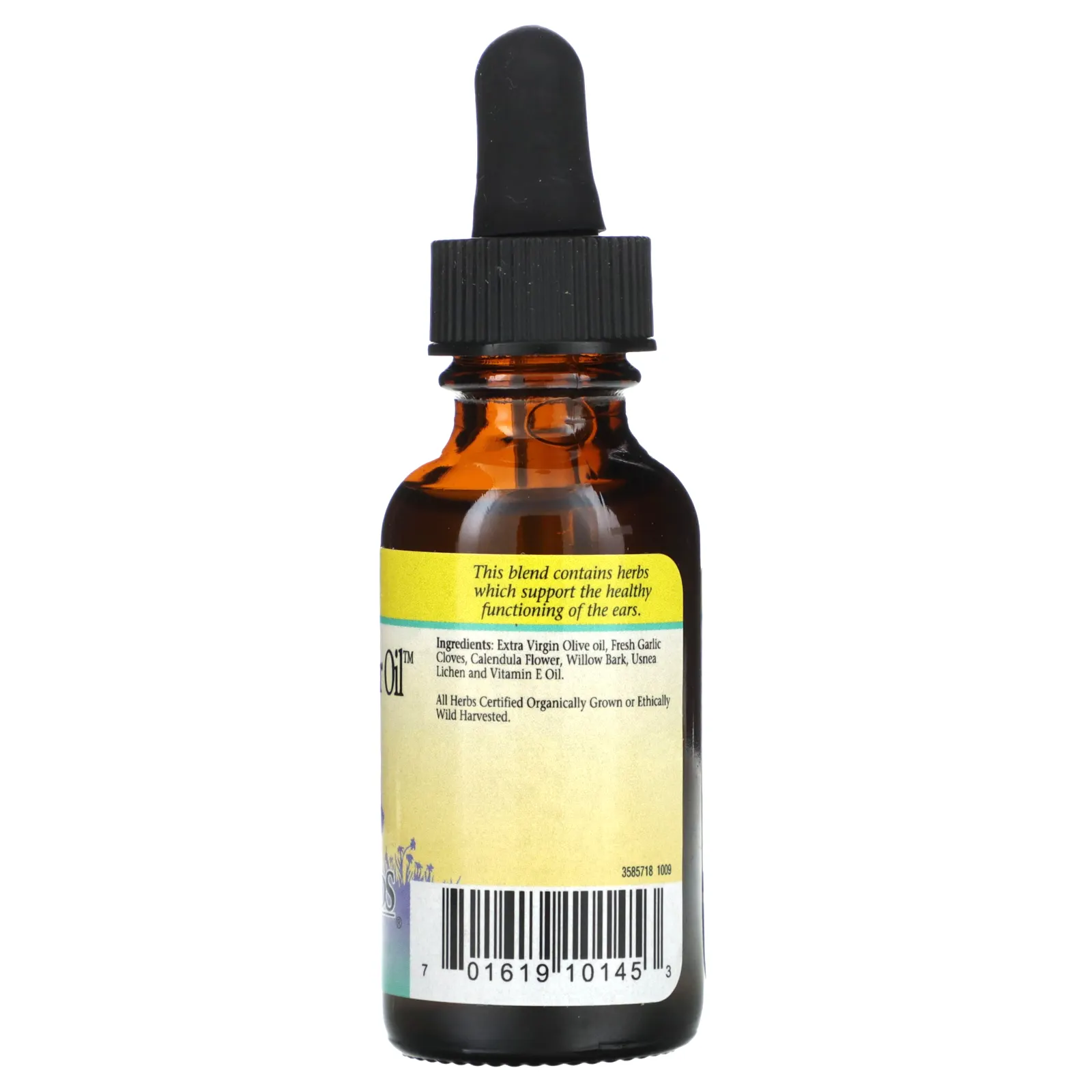 Herbs for Kids, Масло из ивовых / чесночных ушей, без спирта, 30 мл (1 жидк. Унция)