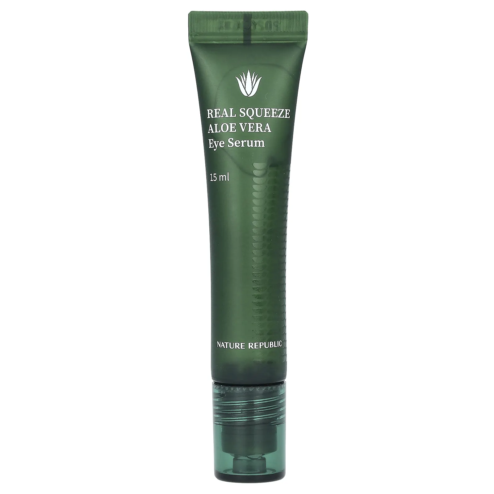 Nature Republic, Real Squeeze, сыворотка для кожи вокруг глаз с алоэ вера, 15 мл (0,5 жидк. унции)