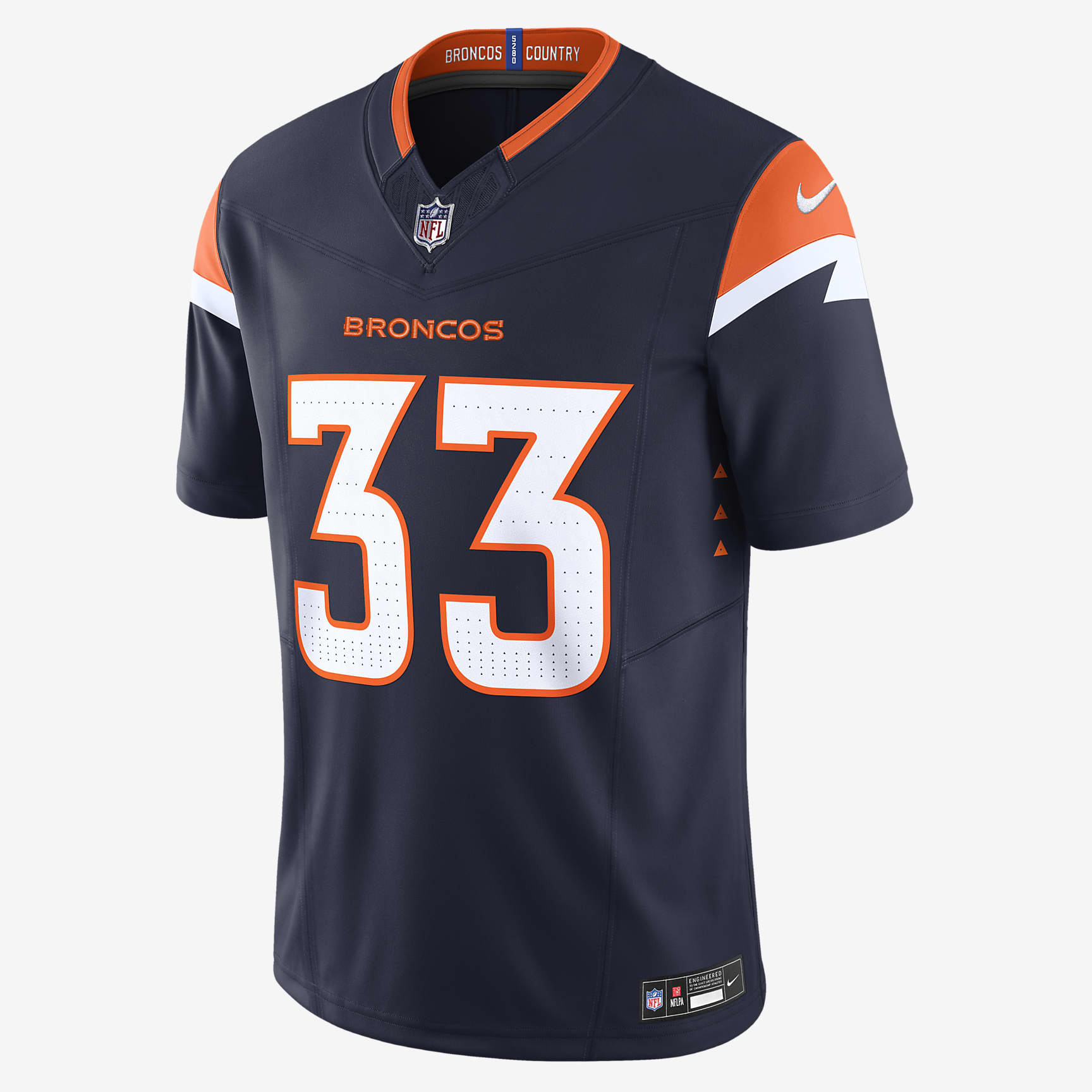 Javonte Williams Denver Broncos Men's Nike Dri-FIT NFL Limited Football Jersey