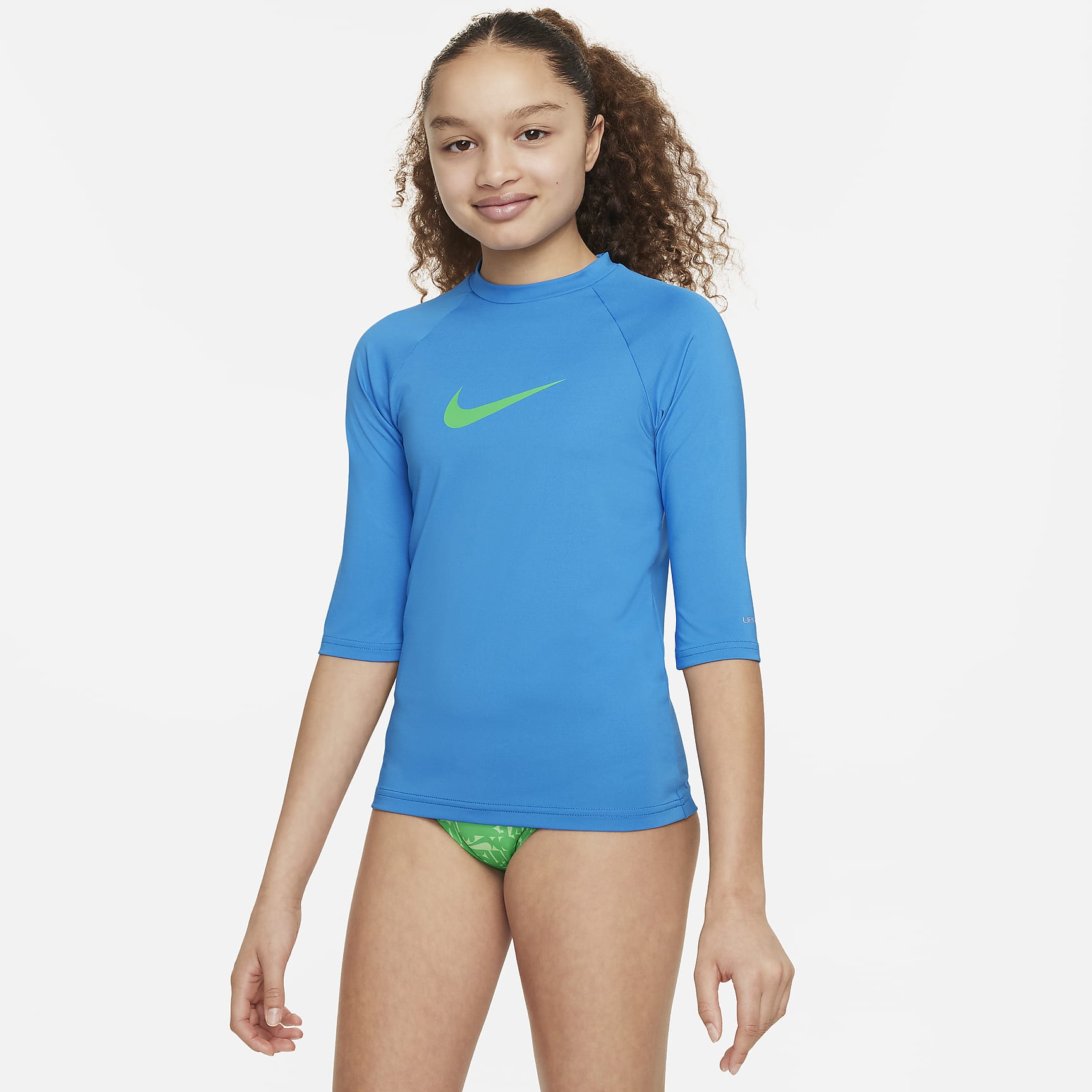 Nike Swim Big Kids' (Girls') Short-Sleeve Hydroguard