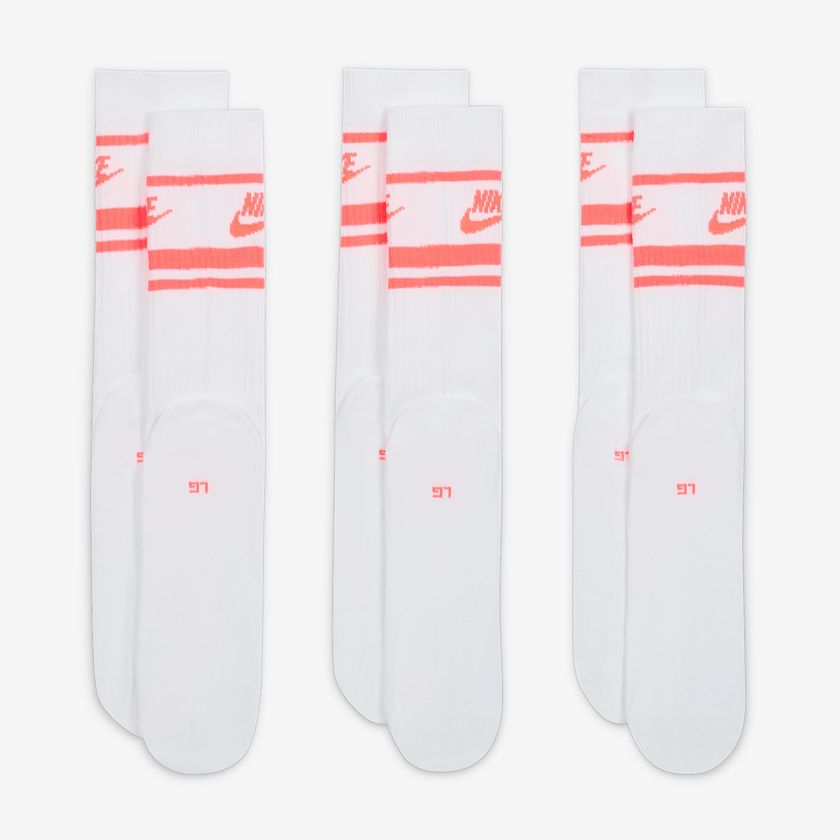 Nike Sportswear Dri-FIT Everyday Essential Crew Socks (3 Pairs)