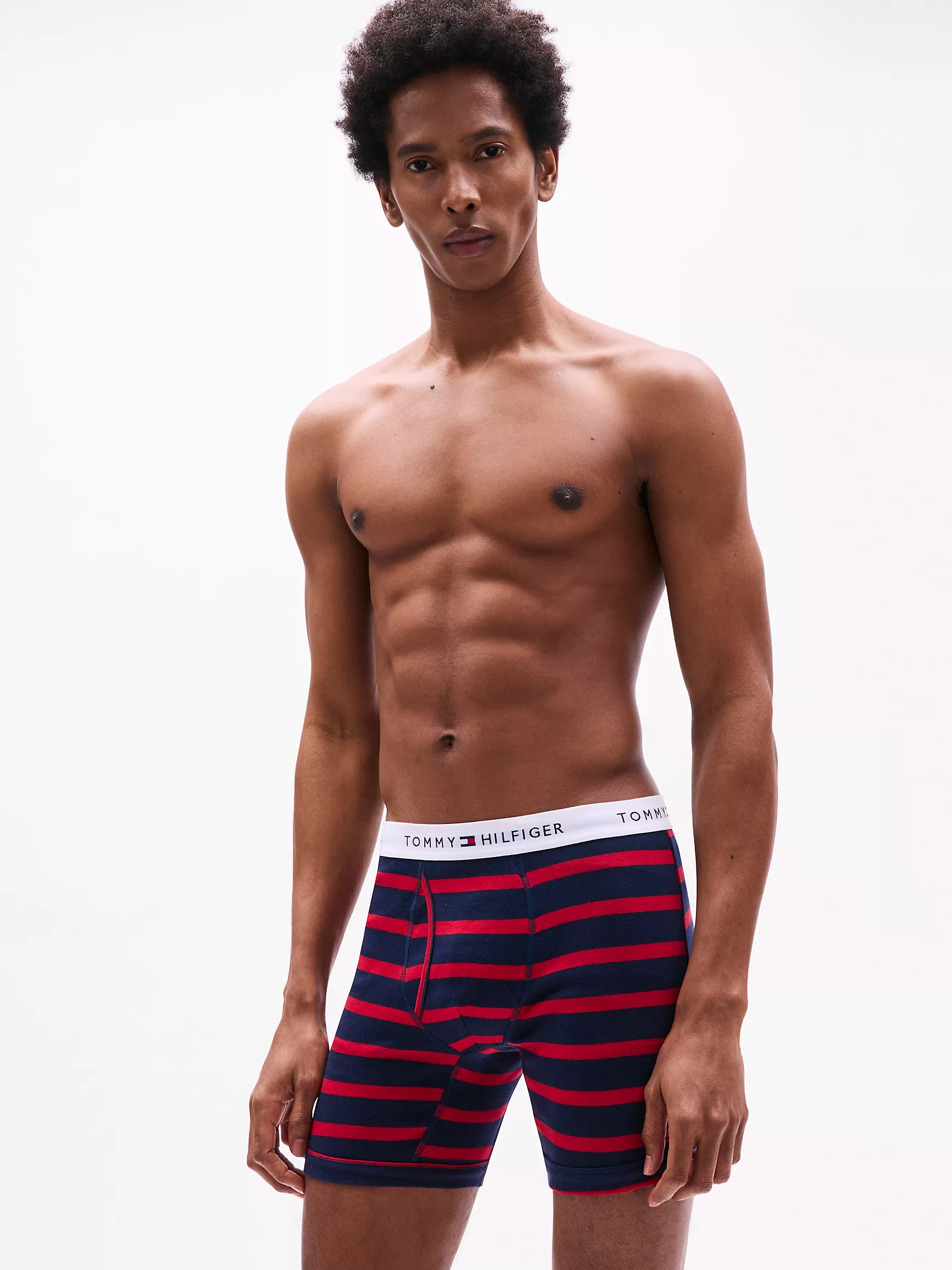 Мужское нижнее белье Tommy Hilfiger, Классические хлопковые боксеры-брифы (набор 3 шт.)