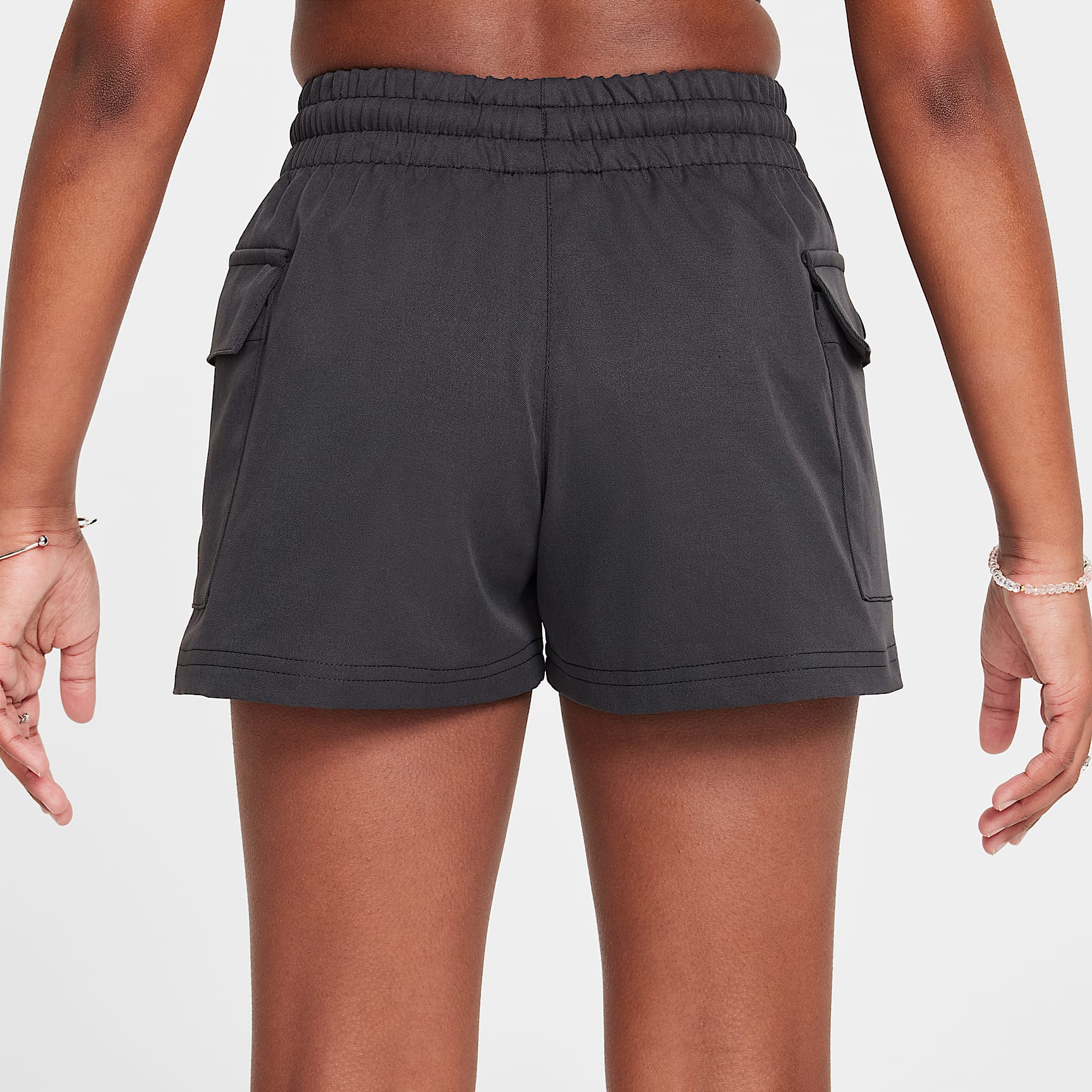Nike Sportswear Girls' Woven Cargo Shorts