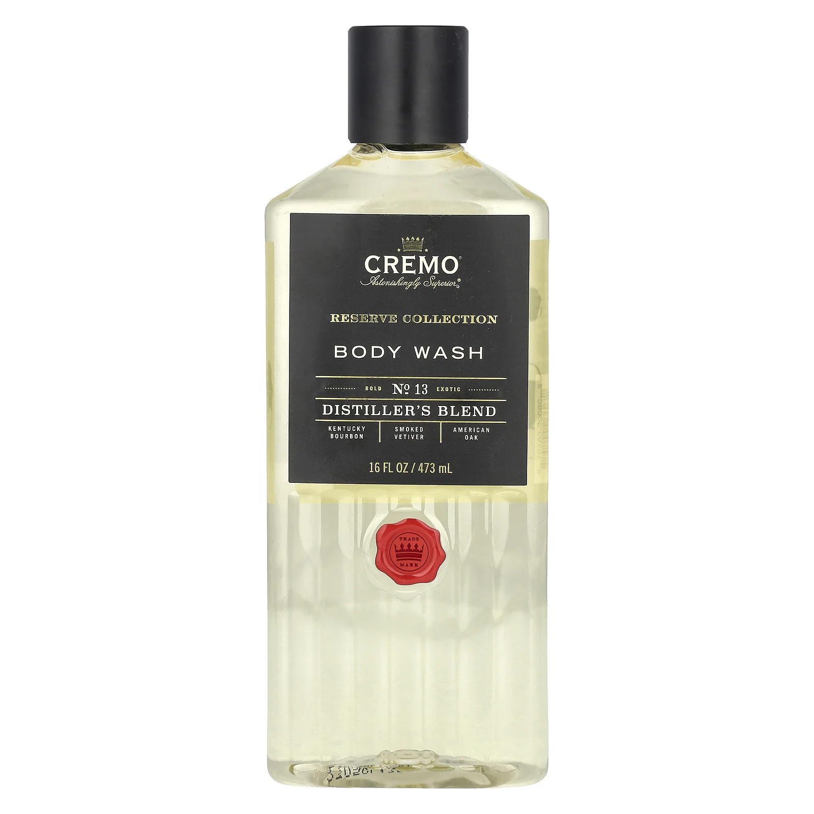 Cremo, Reserve Collection, гель для душа, № 13, смесь Distiller's, смесь Reserve, 473 мл (16 жидк. Унций)
