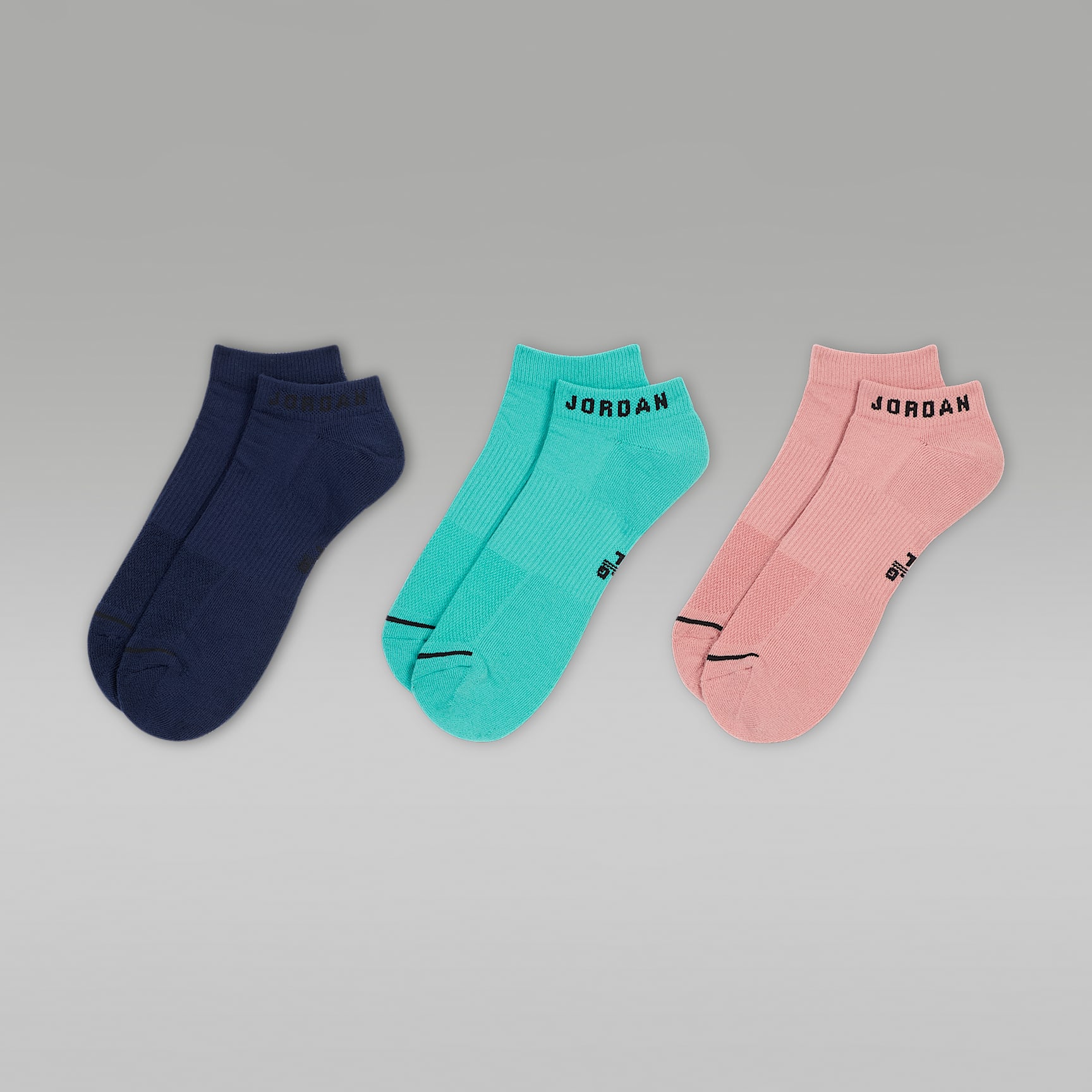 Jordan Everyday No-Show Socks (3 Pairs)