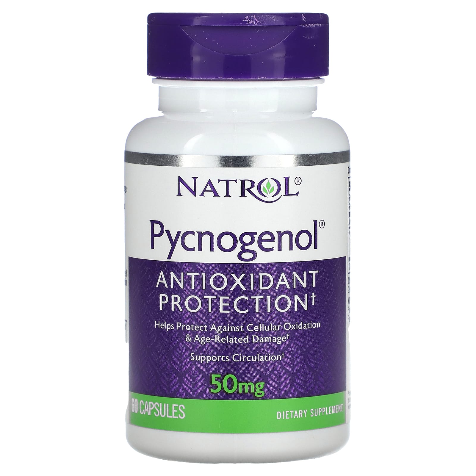 Natrol, Pycnogenol, 50 мг, 60 капсул