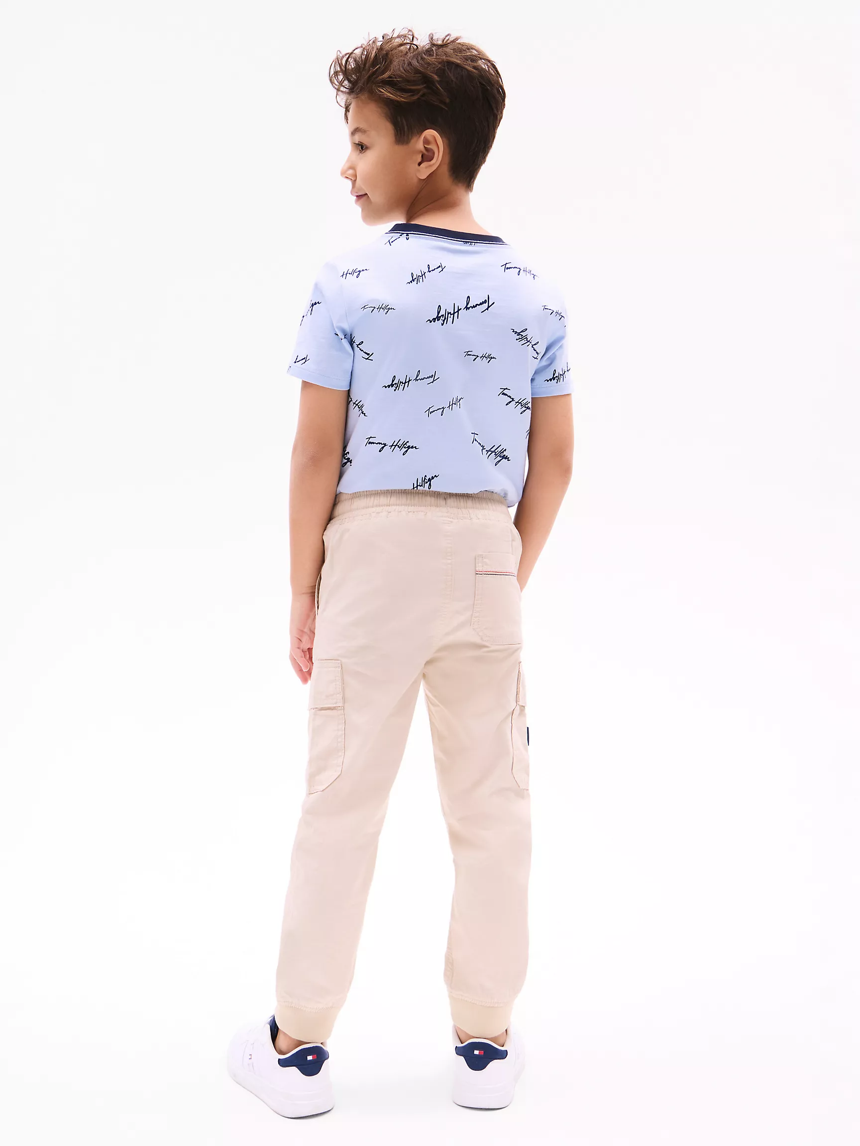 Брюки для мальчика Tommy Hilfiger, Детские эластичные джоггеры-карго