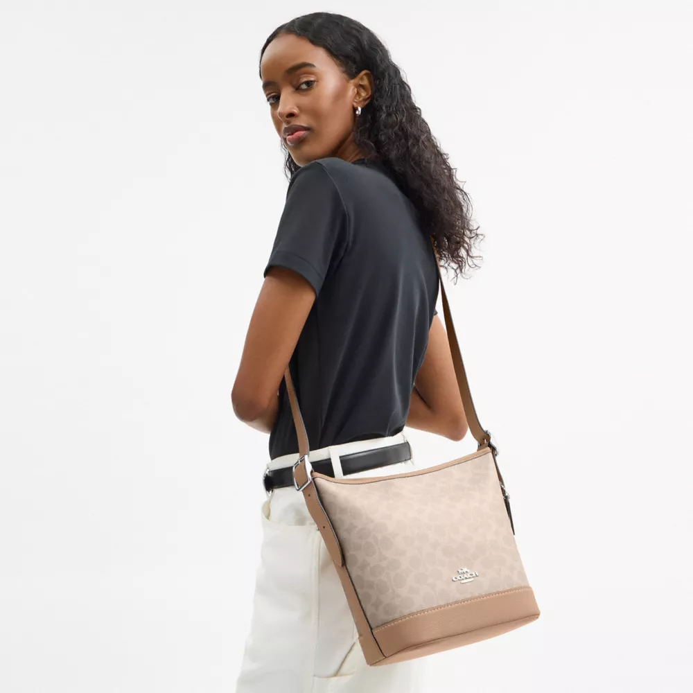 Сумка COACH Jude Duffle Bag In Signature Canvas