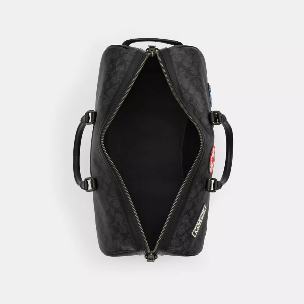Сумка COACH Venturer Bag In Signature Canvas With Patches