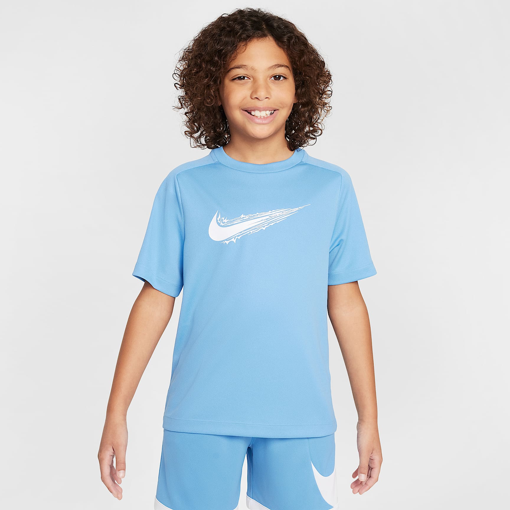 Nike Multi Big Kids' (Boys') Dri-FIT Short-Sleeve Top