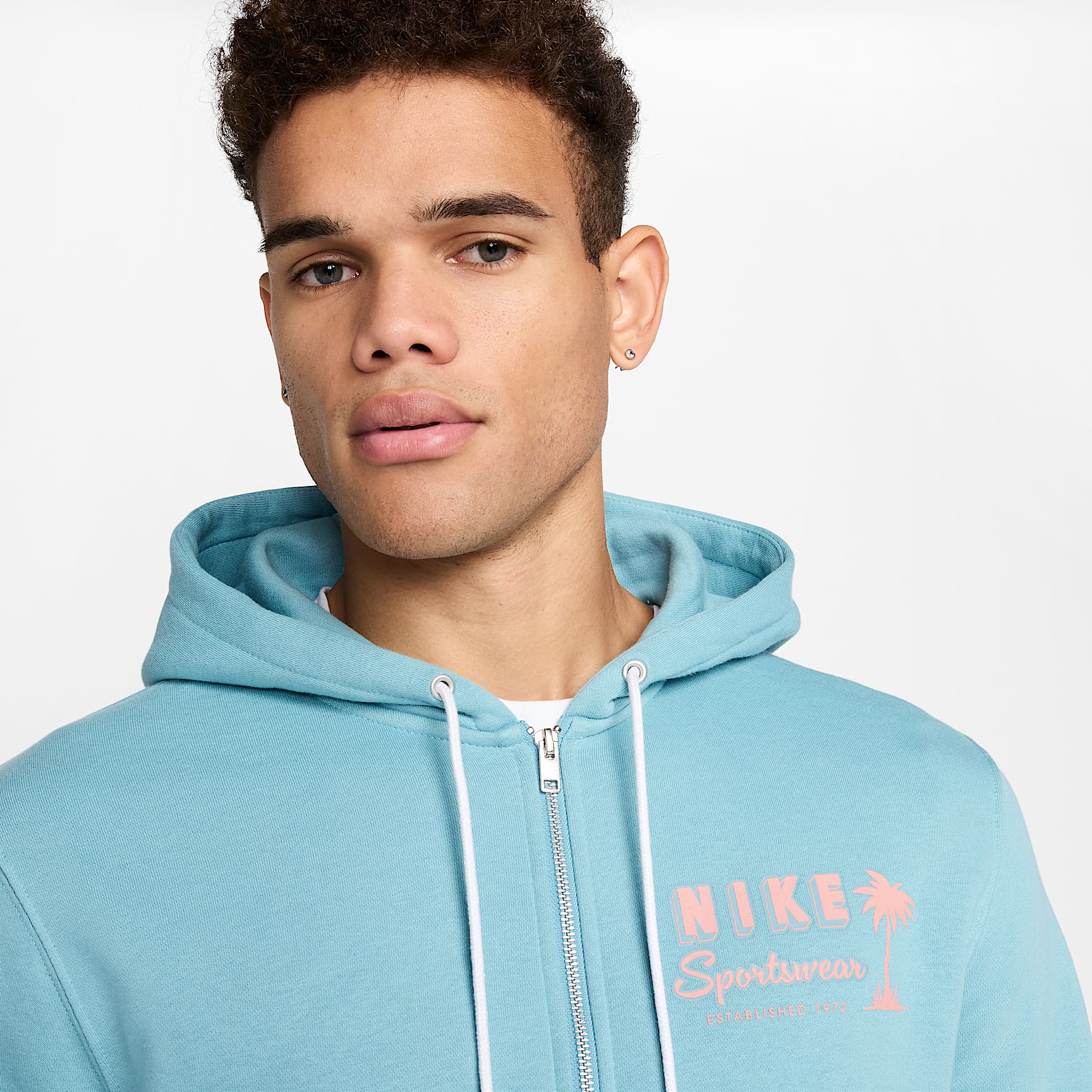 Nike Club Men's Full-Zip Fleece Hoodie