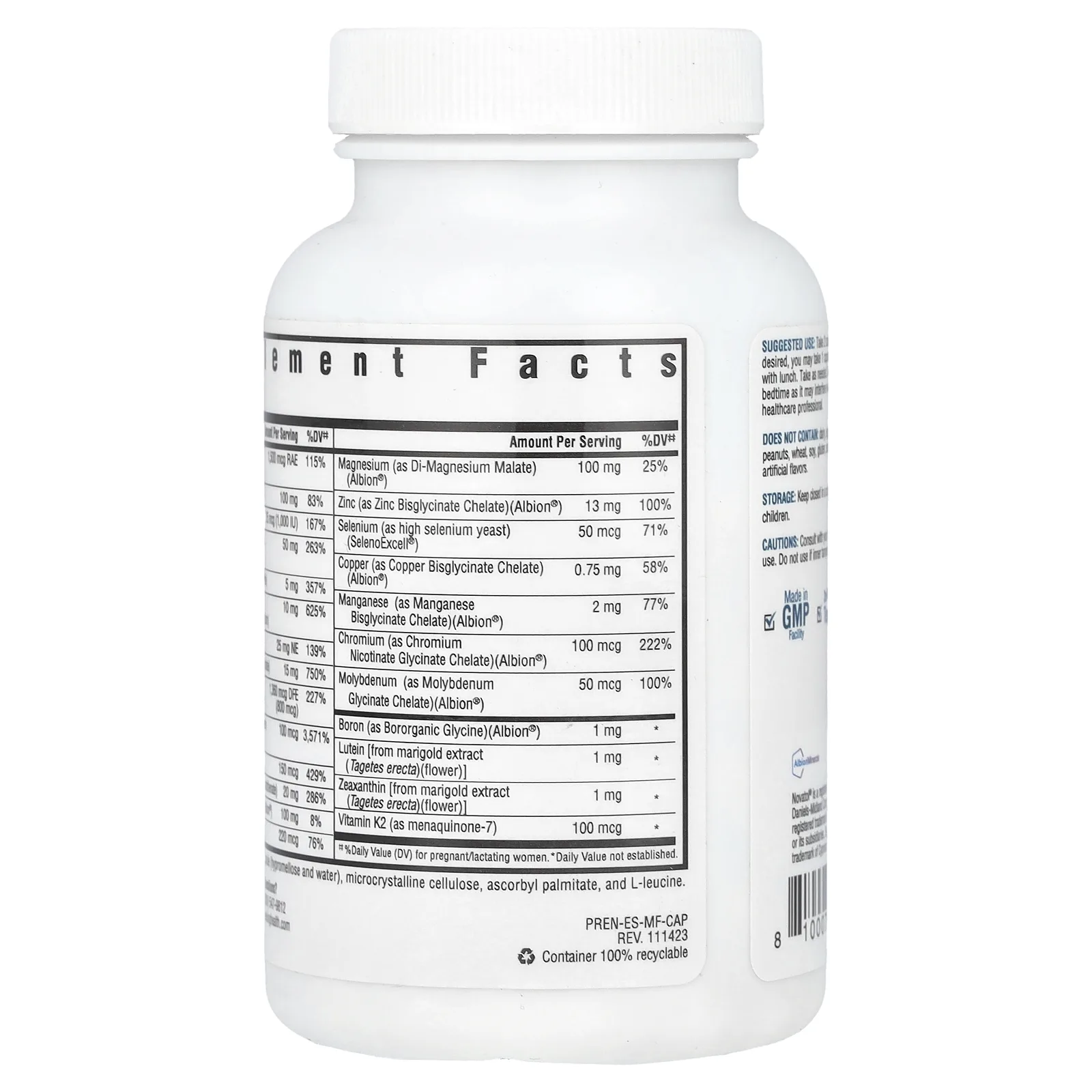 Seeking Health, Prenatal Essentials, без метила, 60 вегетарианских капсул