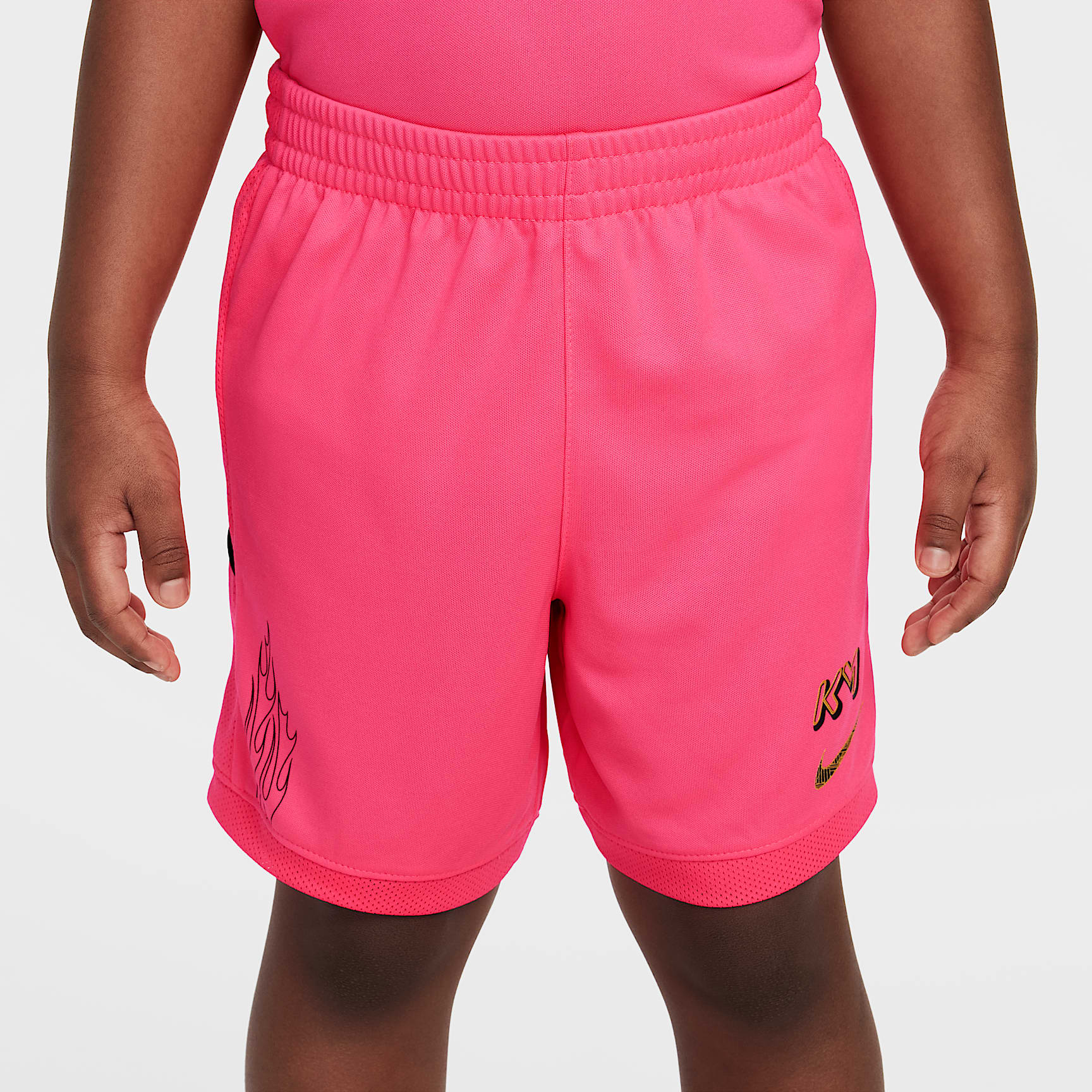 Nike Dri-FIT Kylian Mbappé Little Kids' ACD25 Short Sleeve Top and Shorts Set
