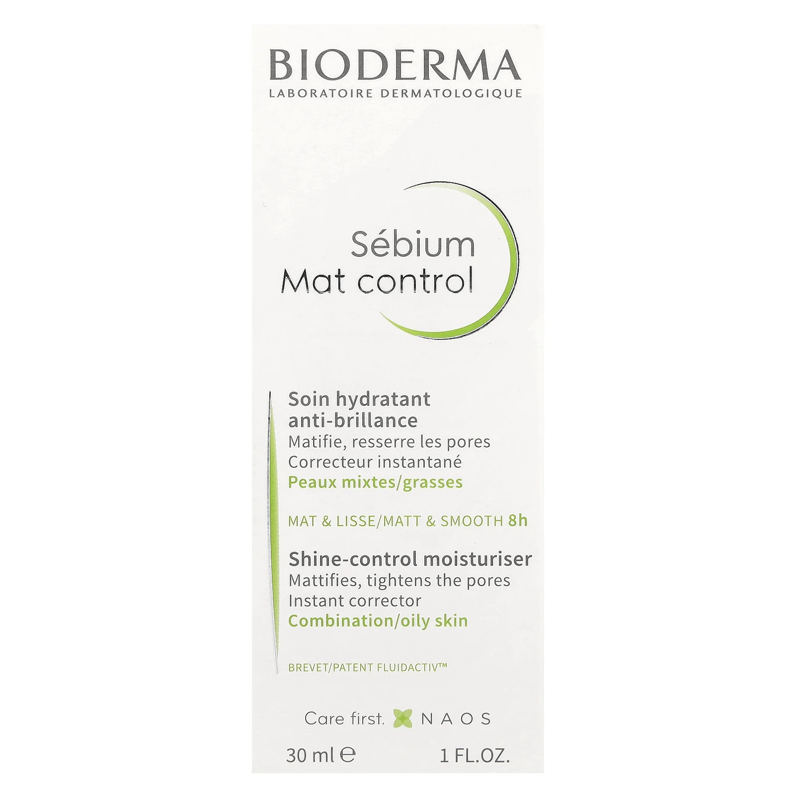 Bioderma, Sebium, увлажняющее средство для контроля блеска, 30 мл (1 жидк. Унция)