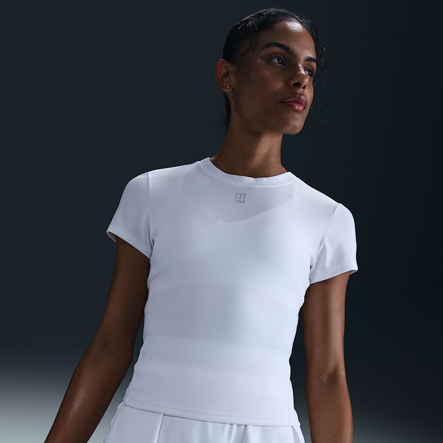 NikeCourt Advantage Women's Dri-FIT Short-Sleeve Tennis Top