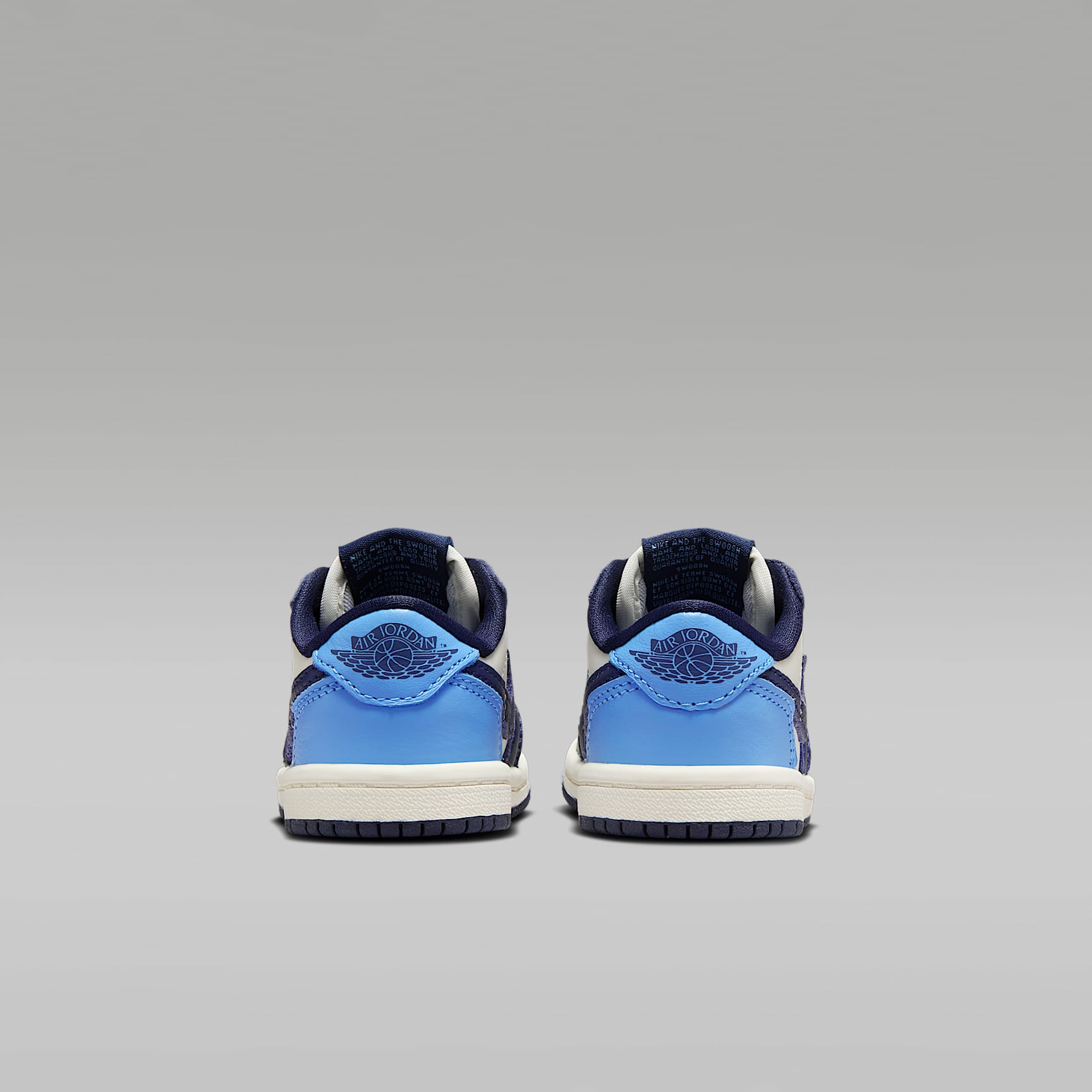 Jordan 1 Retro Low "Obsidian" Baby/Toddler Shoes
