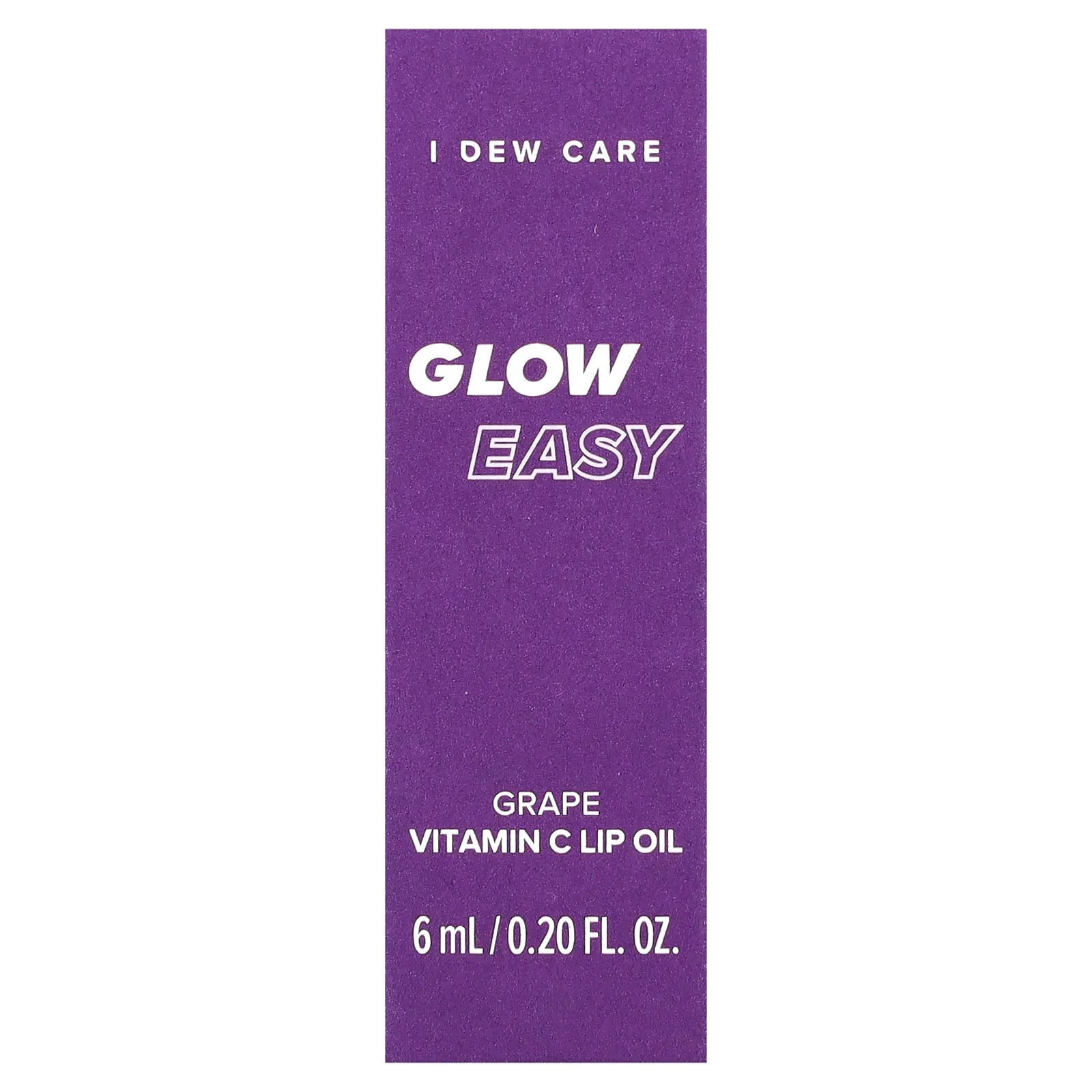 I Dew Care, Glow Easy, масло для губ с витамином С, виноград, 6 мл (0,20 жидк. унции)