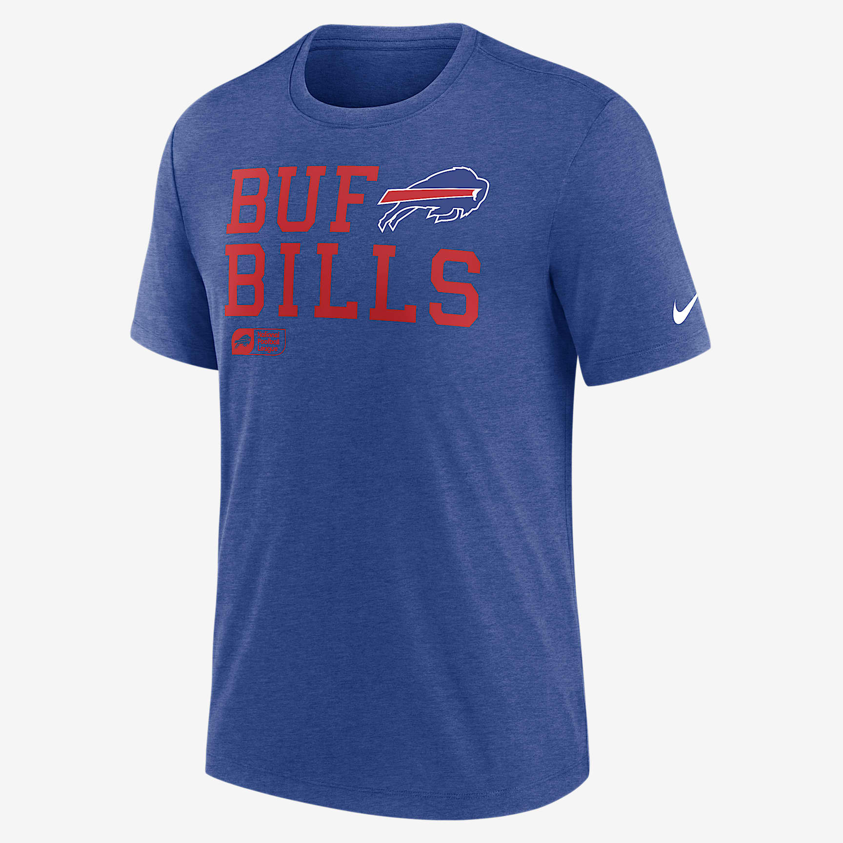Buffalo Bills Overlap Lockup Men's Nike NFL T-Shirt