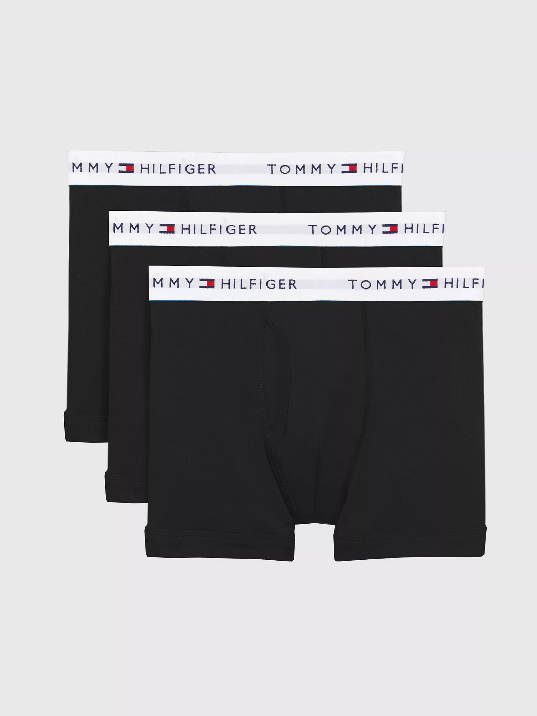 Мужское нижнее белье Tommy Hilfiger, Классические хлопковые трусы-боксёры (набор 3 шт.)