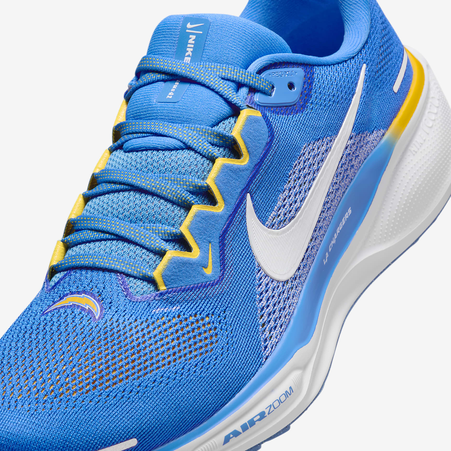 Nike Pegasus 41 NFL Los Angeles Chargers Men's Road Running Shoes