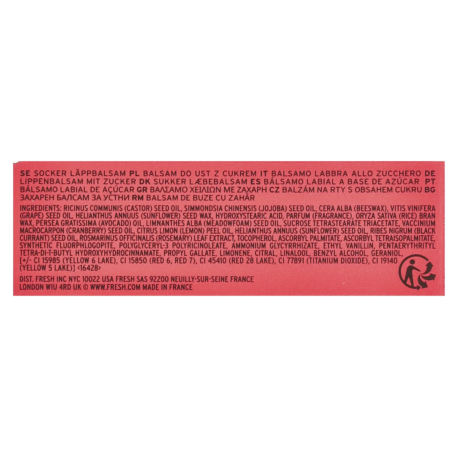 Fresh, Sugar Lip Treatment, Icon, 4,3 г (0,15 унции)