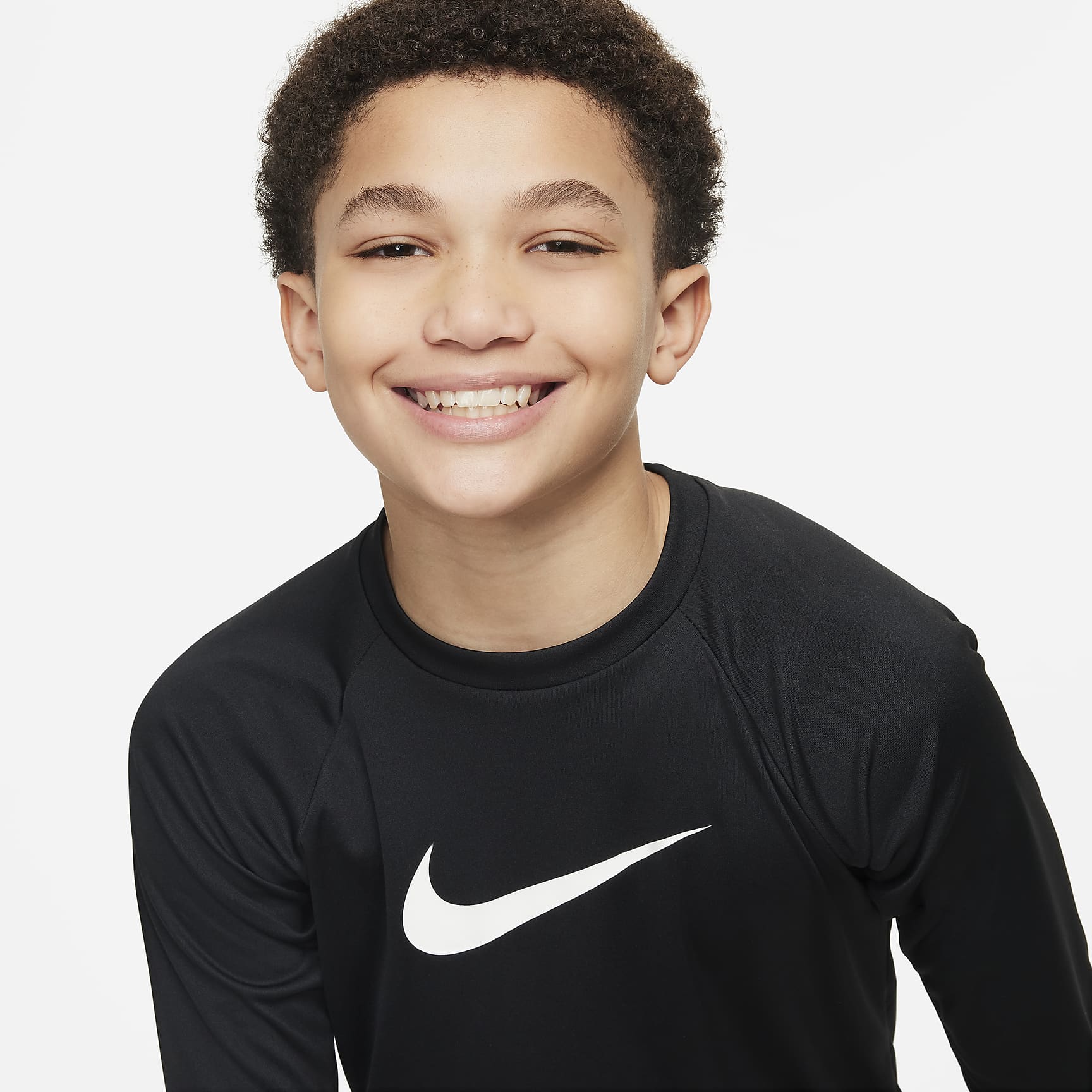 Nike Swim Big Kids' (Boys') Long-Sleeve Hydroguard