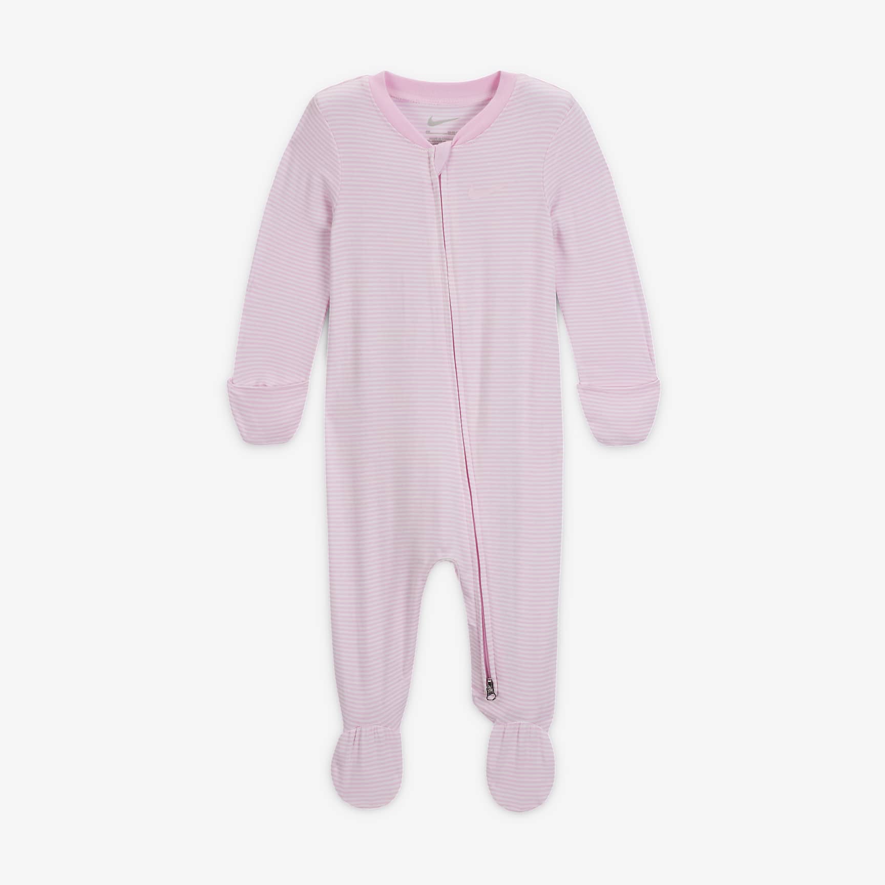 Nike Baby (0-9M) Striped Footed Coverall