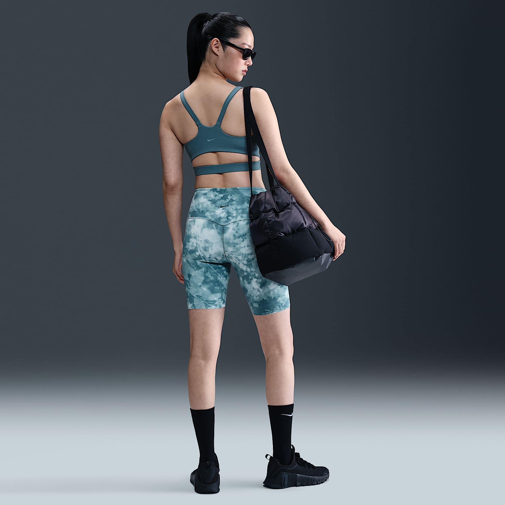 Nike Zenvy Rib Women's Light-Support Padded Sports Bra