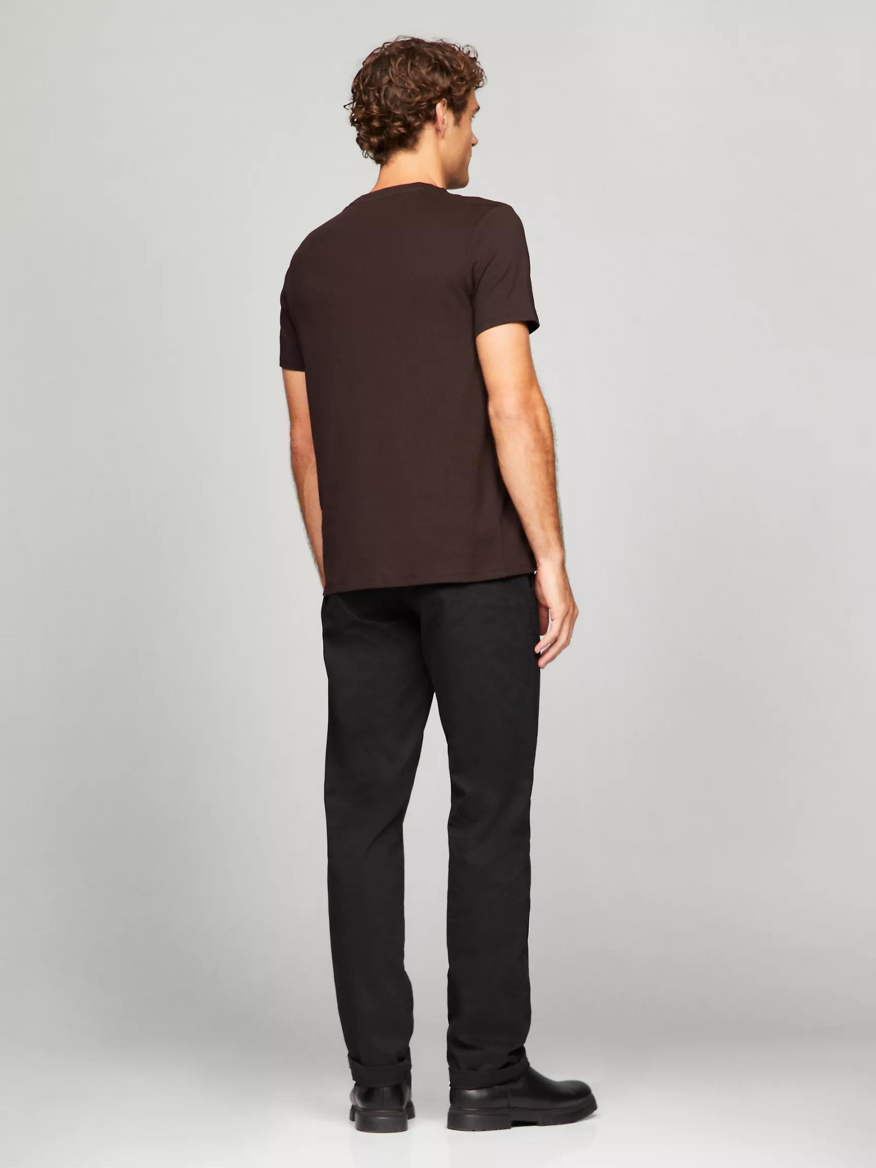 Мужская футболка Tommy Hilfiger, Футболка с вышитым логотипом Tommy