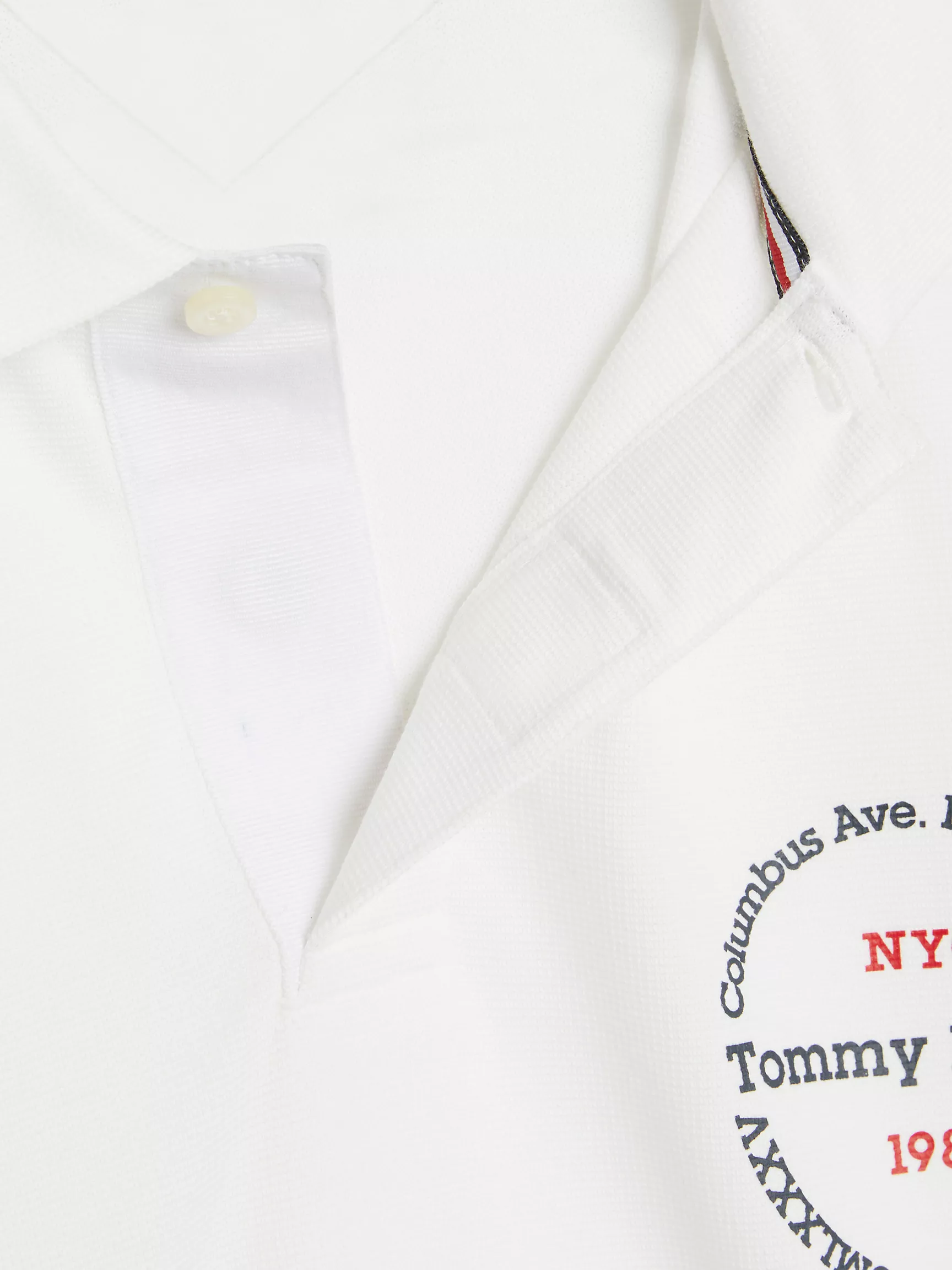 Мужское поло Tommy Hilfiger, Поло стандартного кроя с графическим логотипом Hilfiger