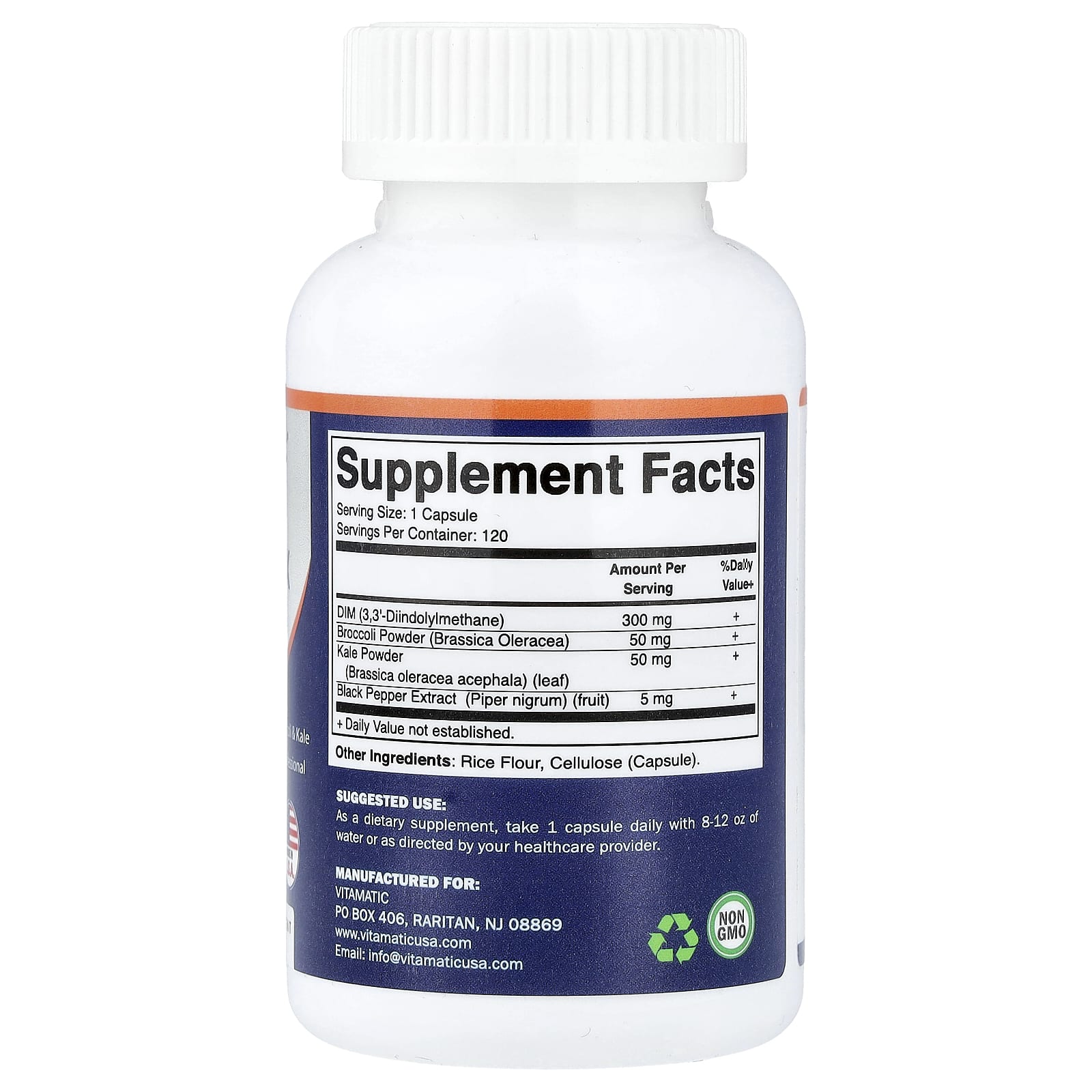 Vitamatic, Dim Complex, 120 вегетарианских капсул