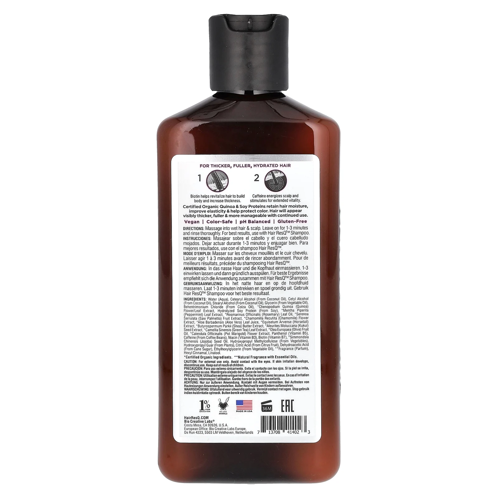 Petal Fresh, Hair ResQ, кондиционер для густоты волос, защита цвета, 355 мл (12 жидк. Унций)