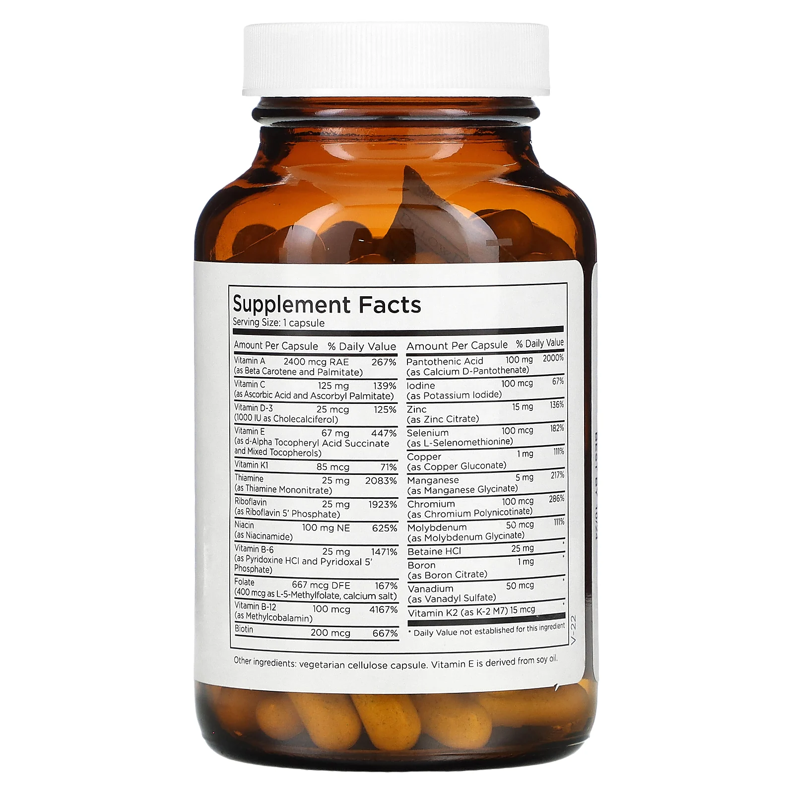 Metabolic Maintenance, The Big One без железа, 90 капсул