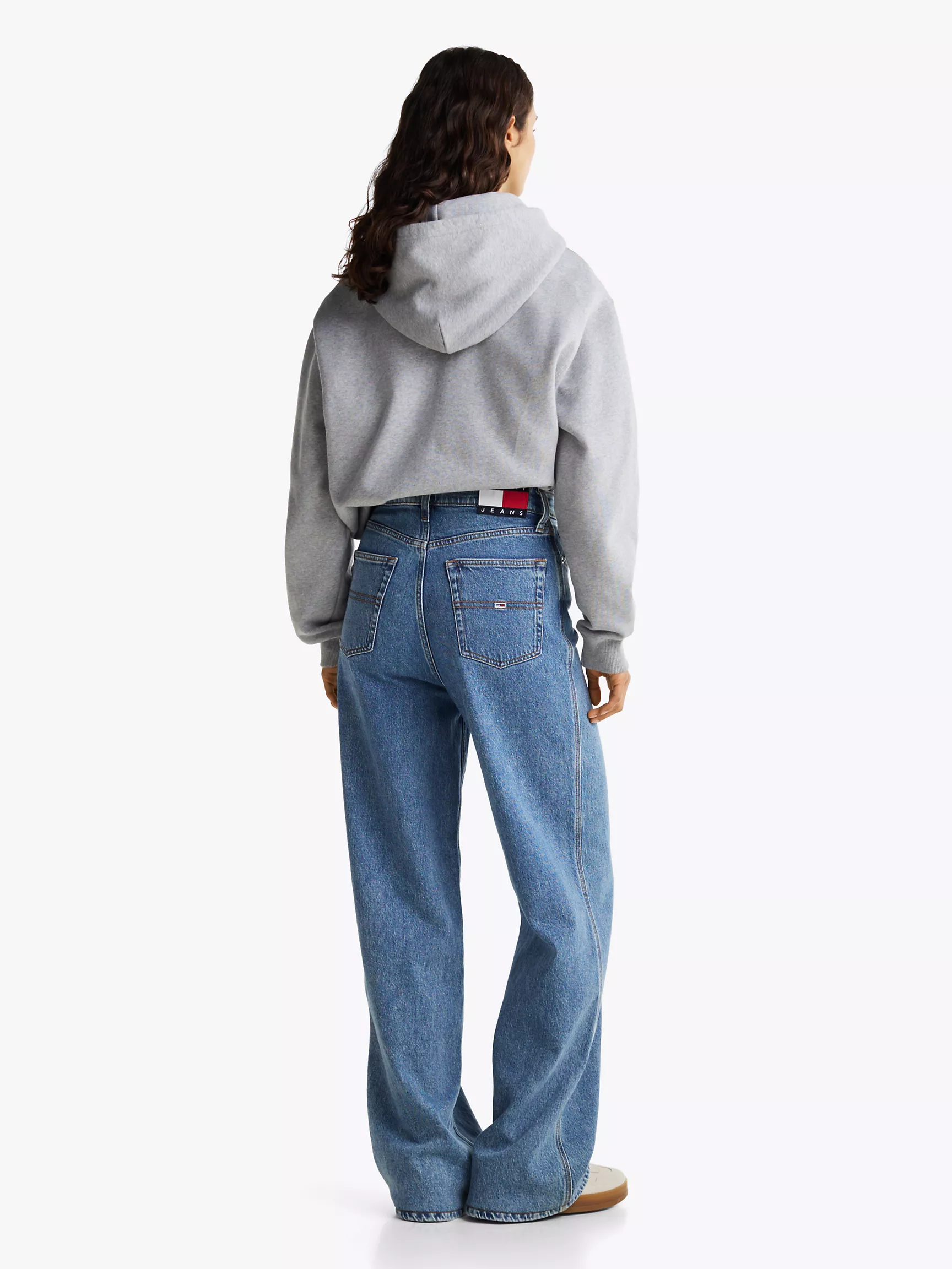 Женские джинсы Tommy Hilfiger, Джинсы с высокой посадкой и широкими штанинами