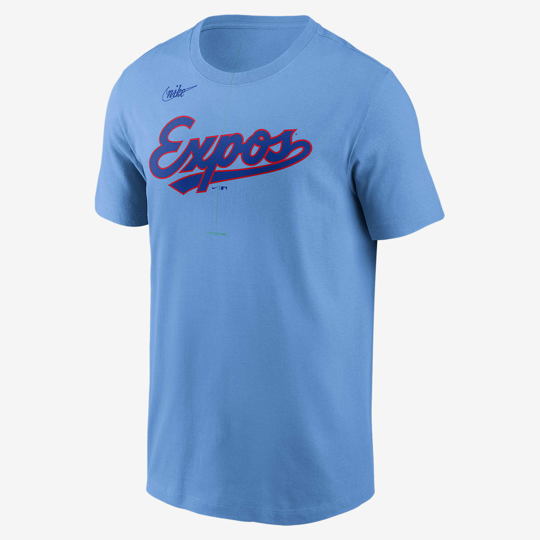 Montreal Expos Cooperstown Wordmark Men's Nike MLB T-Shirt