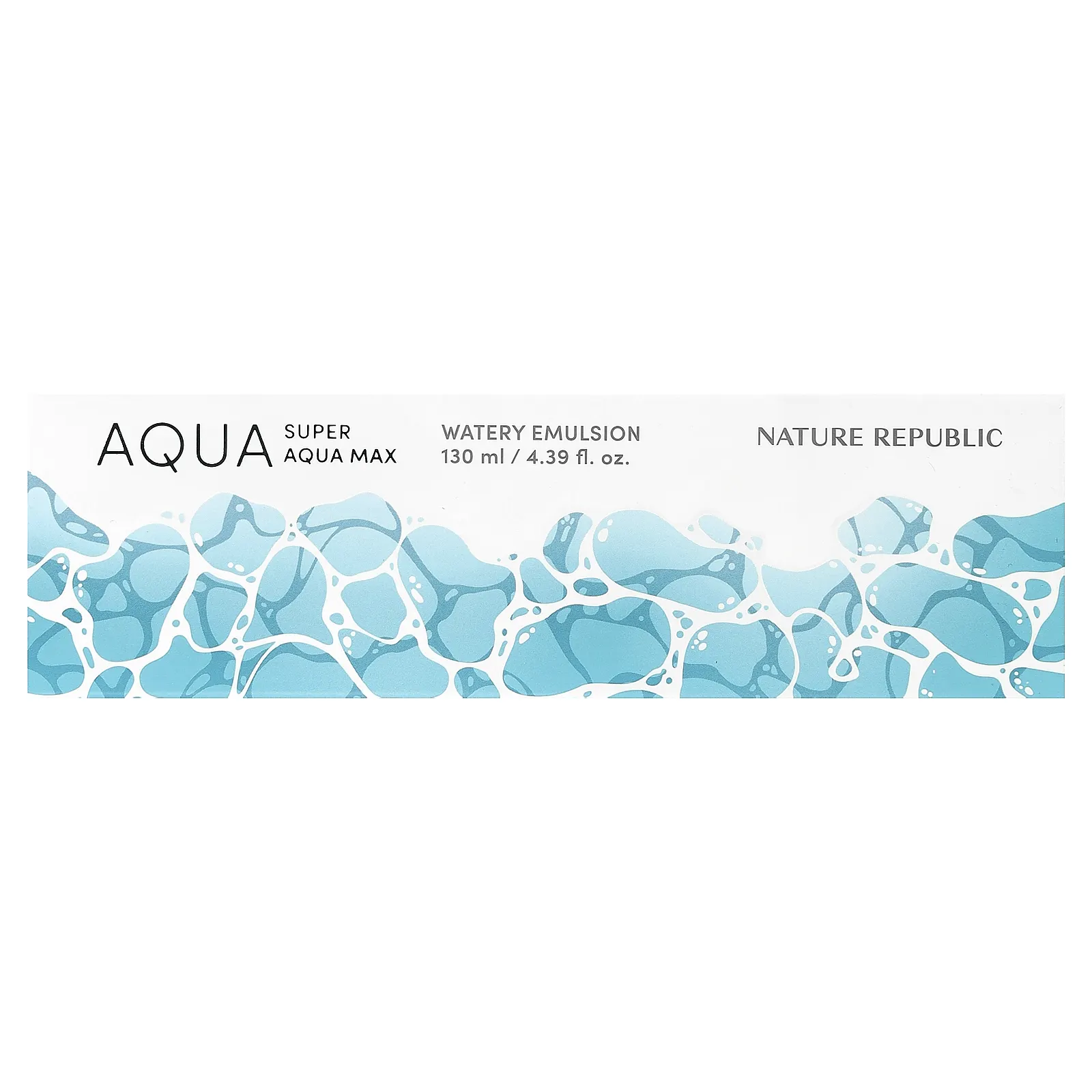 Nature Republic, Super Aqua Max, водянистая эмульсия, 130 мл (4,39 жидк. унц.)