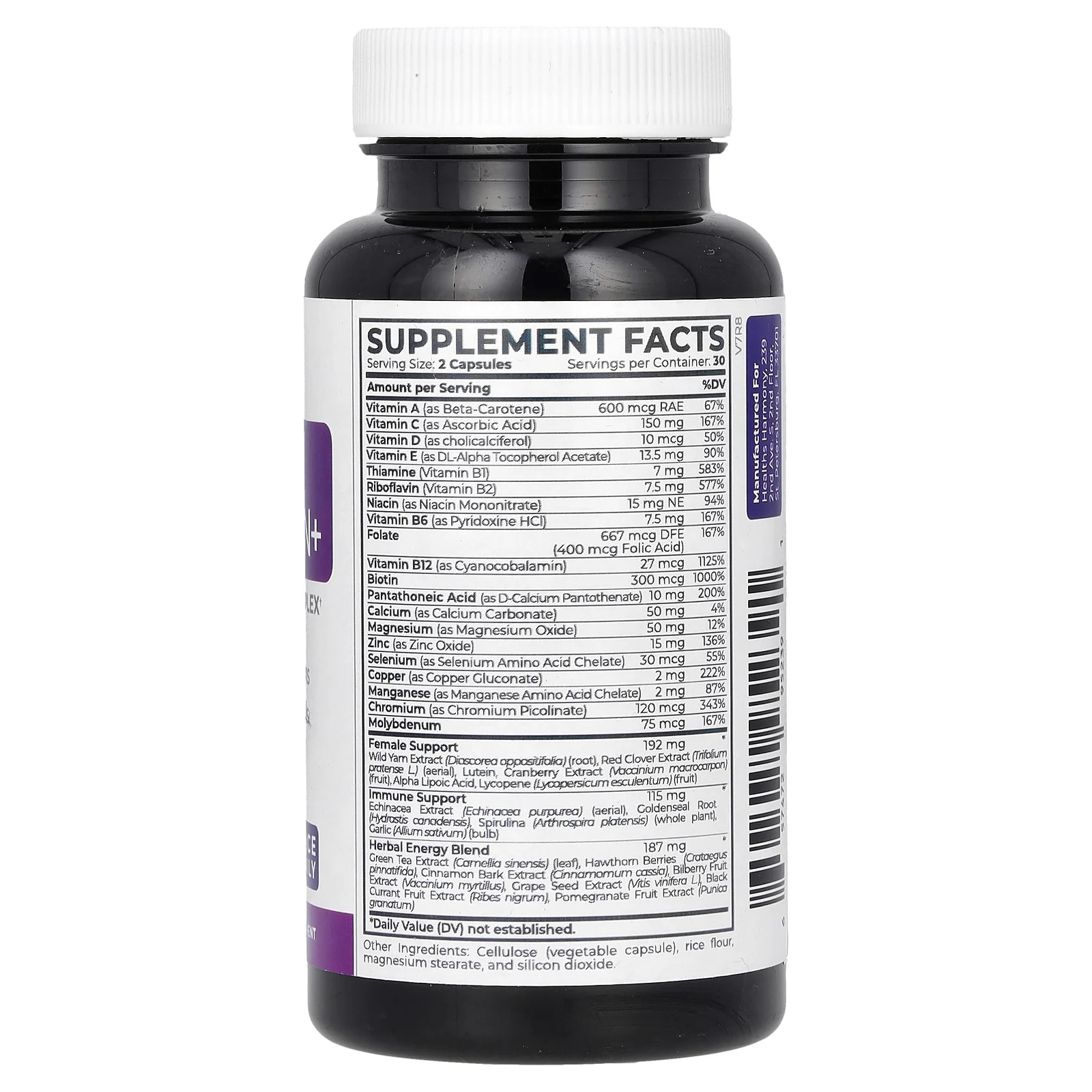 Healths Harmony, Мультивитамины для женщин +, 60 капсул