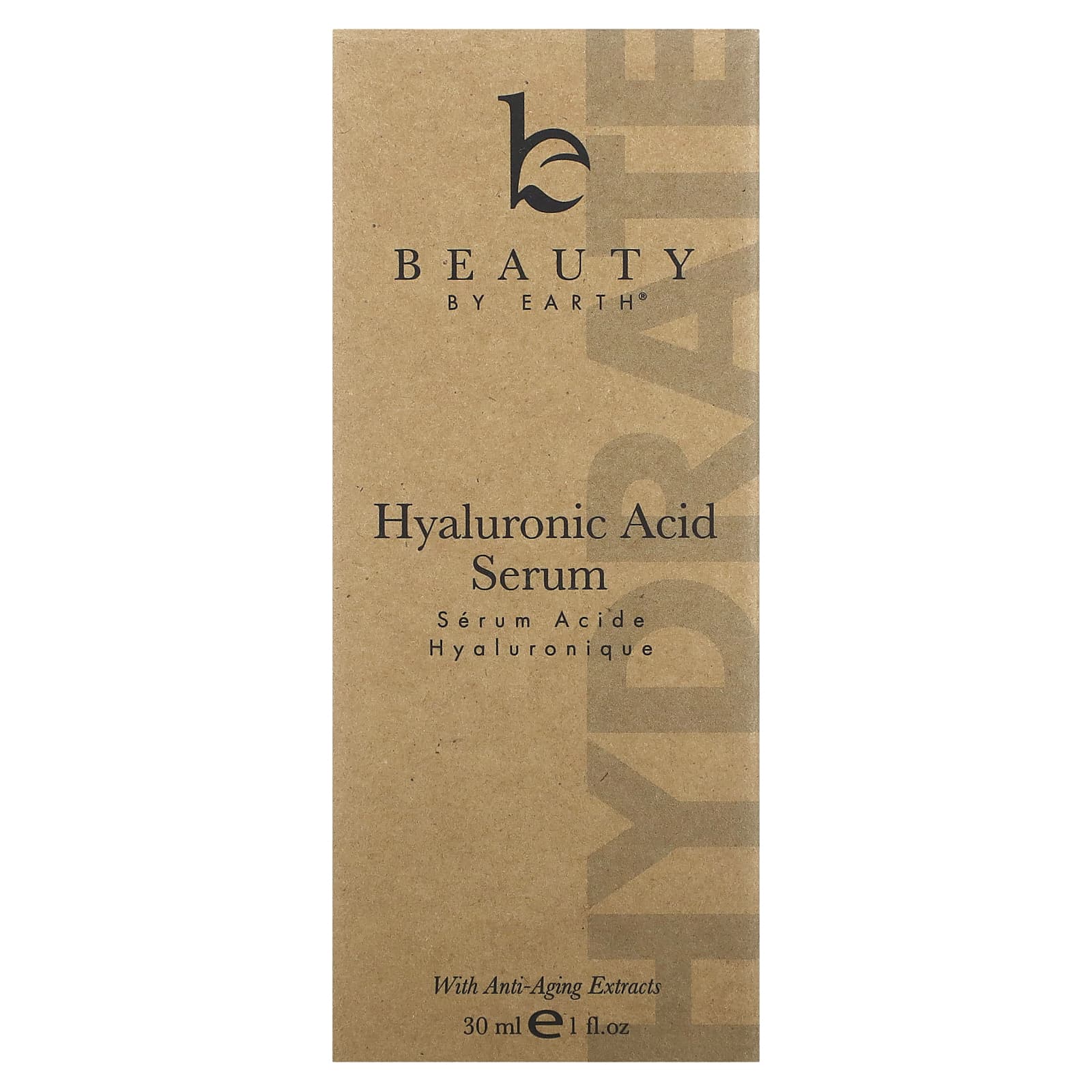 Beauty By Earth, Сыворотка с гиалуроновой кислотой, 30 мл (1 жидк. Унция)