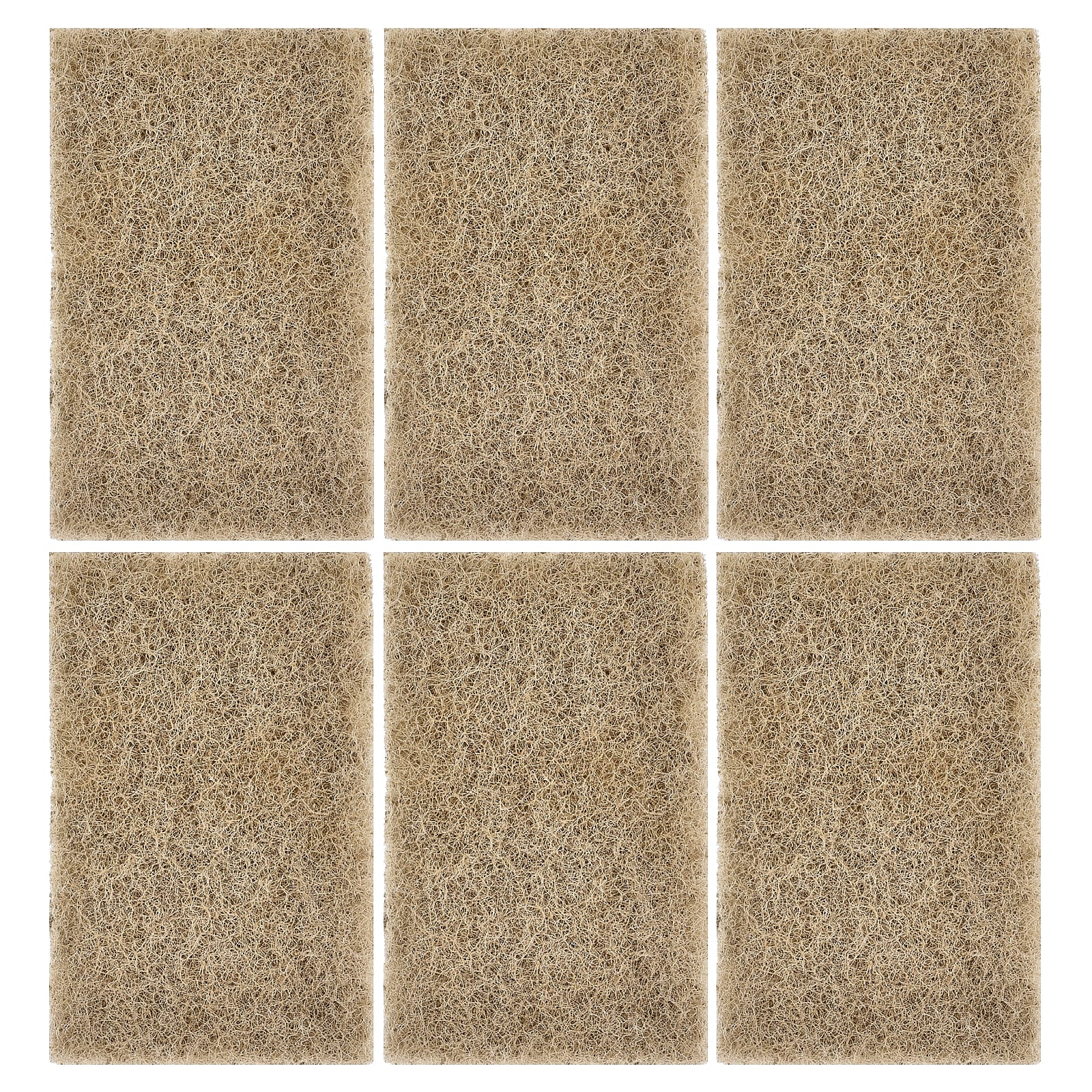 Full Circle, спонж из скорлупы грецкого ореха, 6 шт.