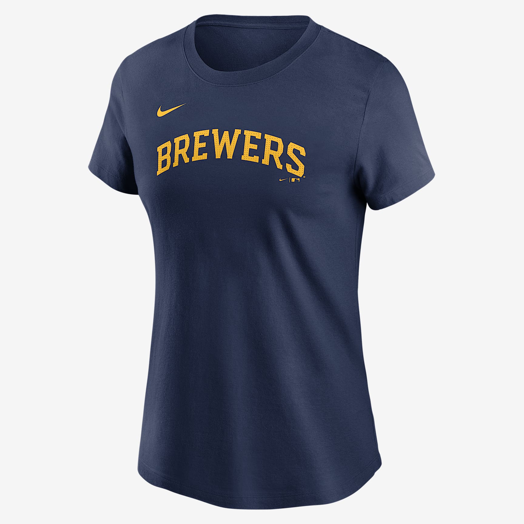 Christian Yelich Milwaukee Brewers Fuse Women's Nike MLB T-Shirt