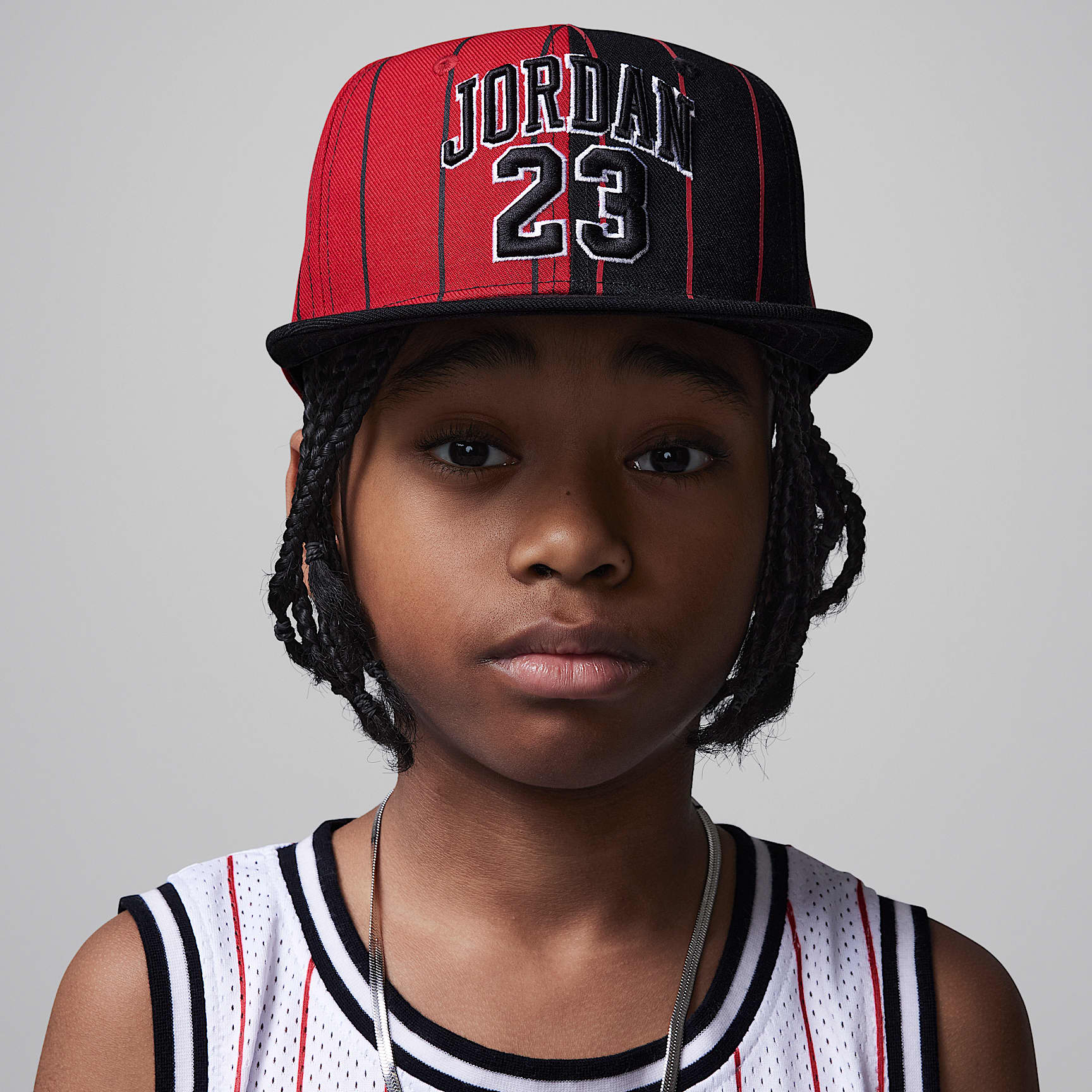 Jordan Big Kids' Jersey Flat Brim Cap